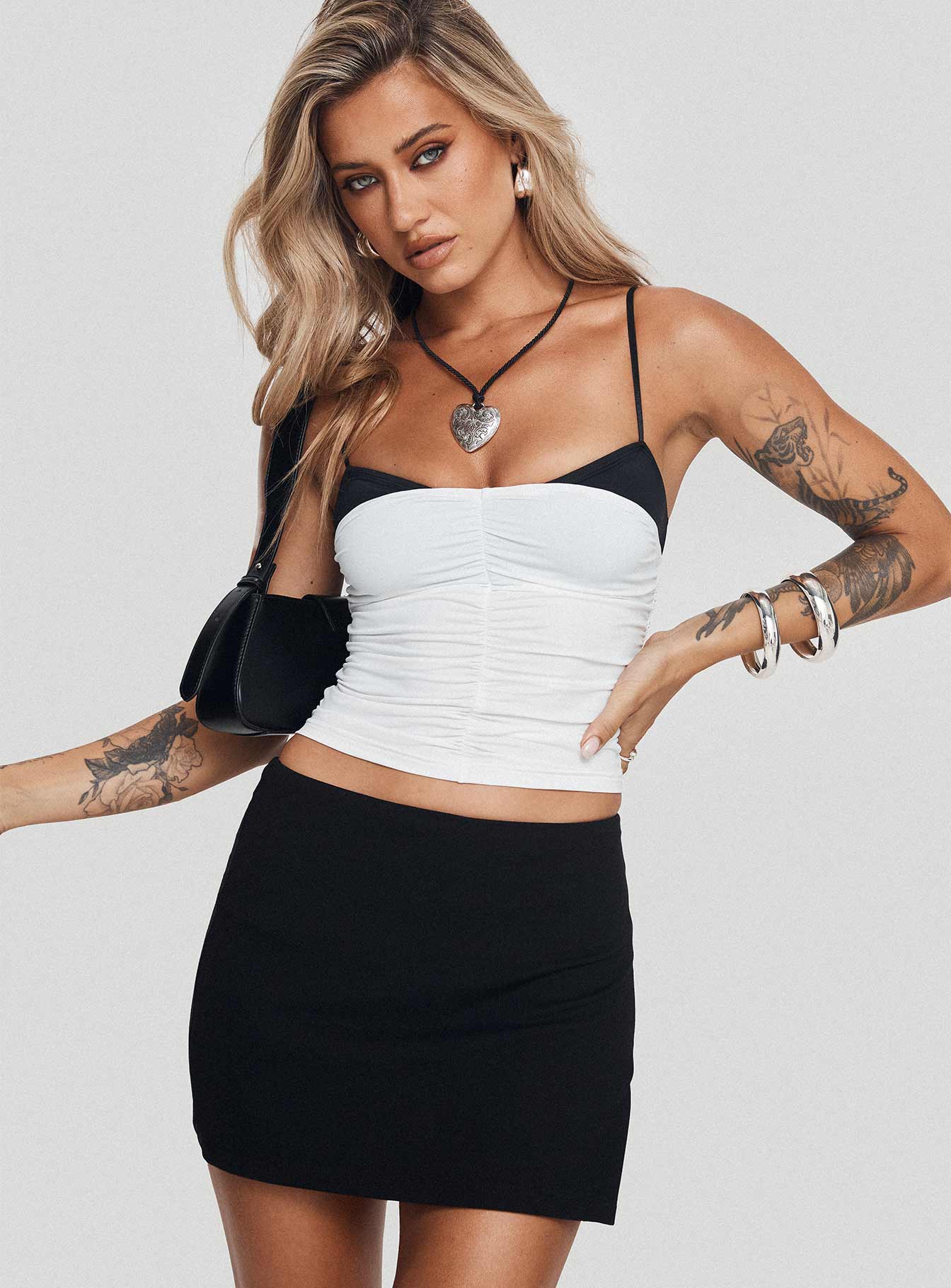 Karley Skort Black-Oh Mollys