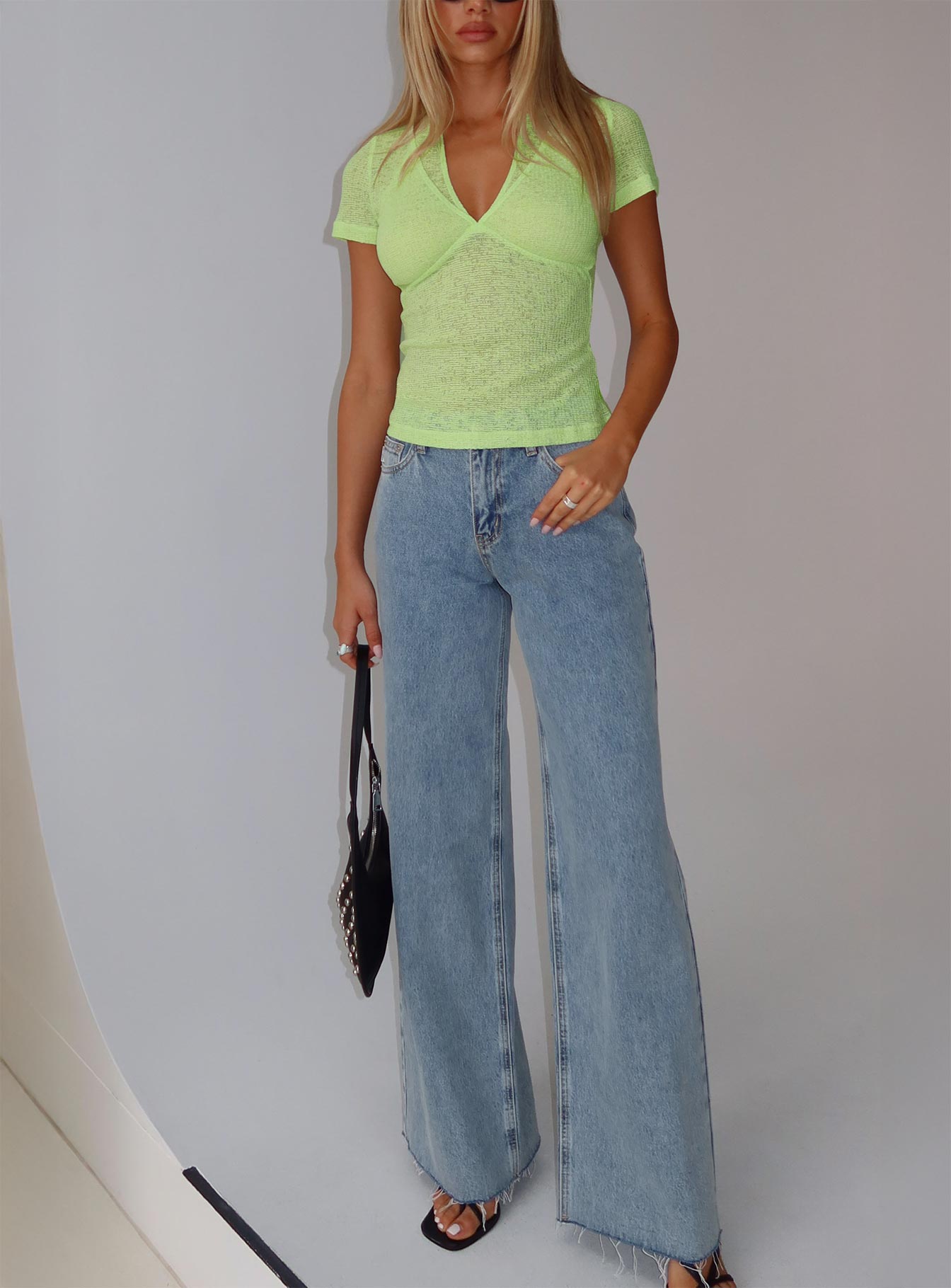 Darla Low Rise Straight Jean Vintage Blue Wash-Oh Mollys