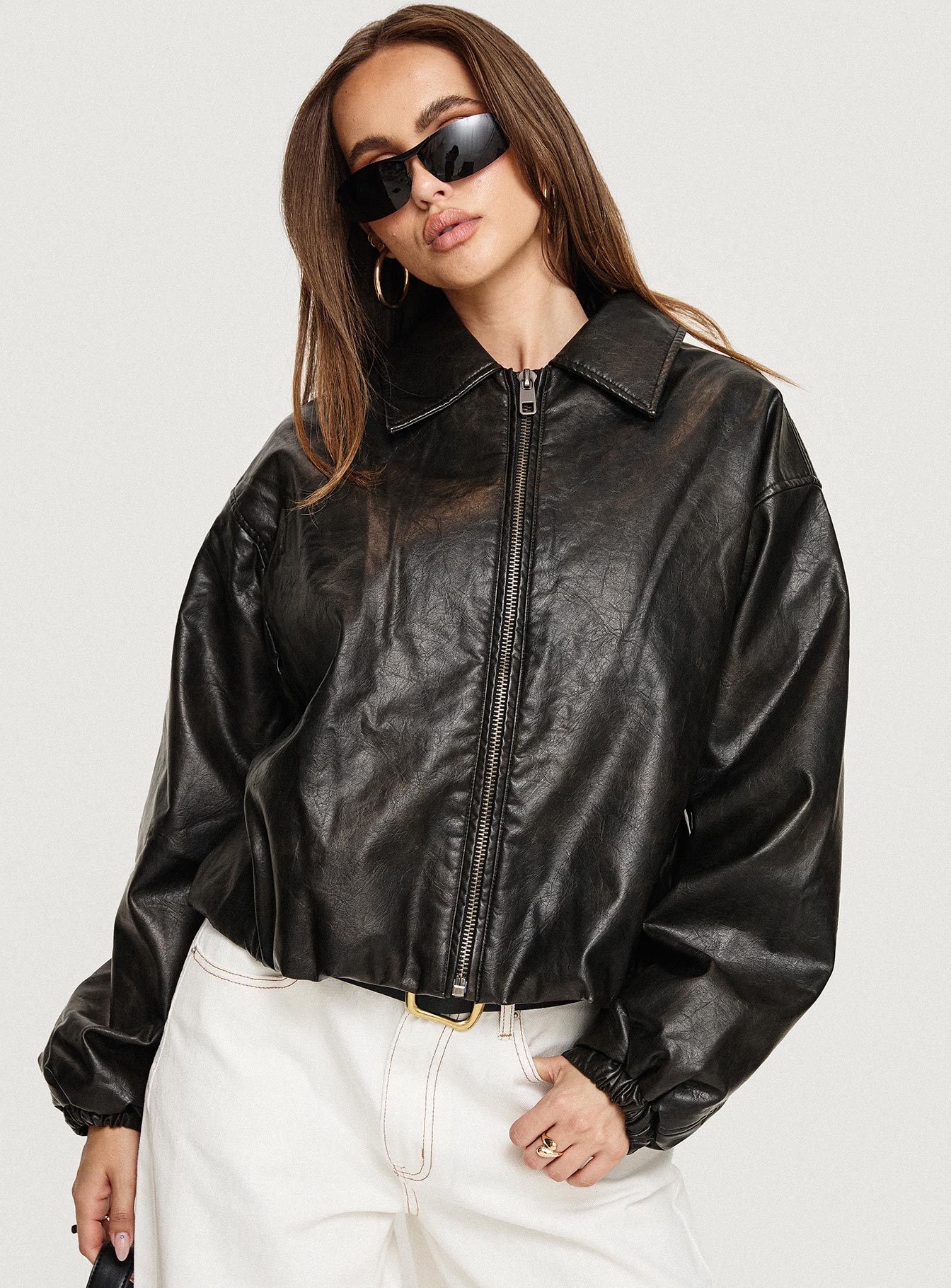 Nirvana Bomber Jacket Onyx-Oh Mollys
