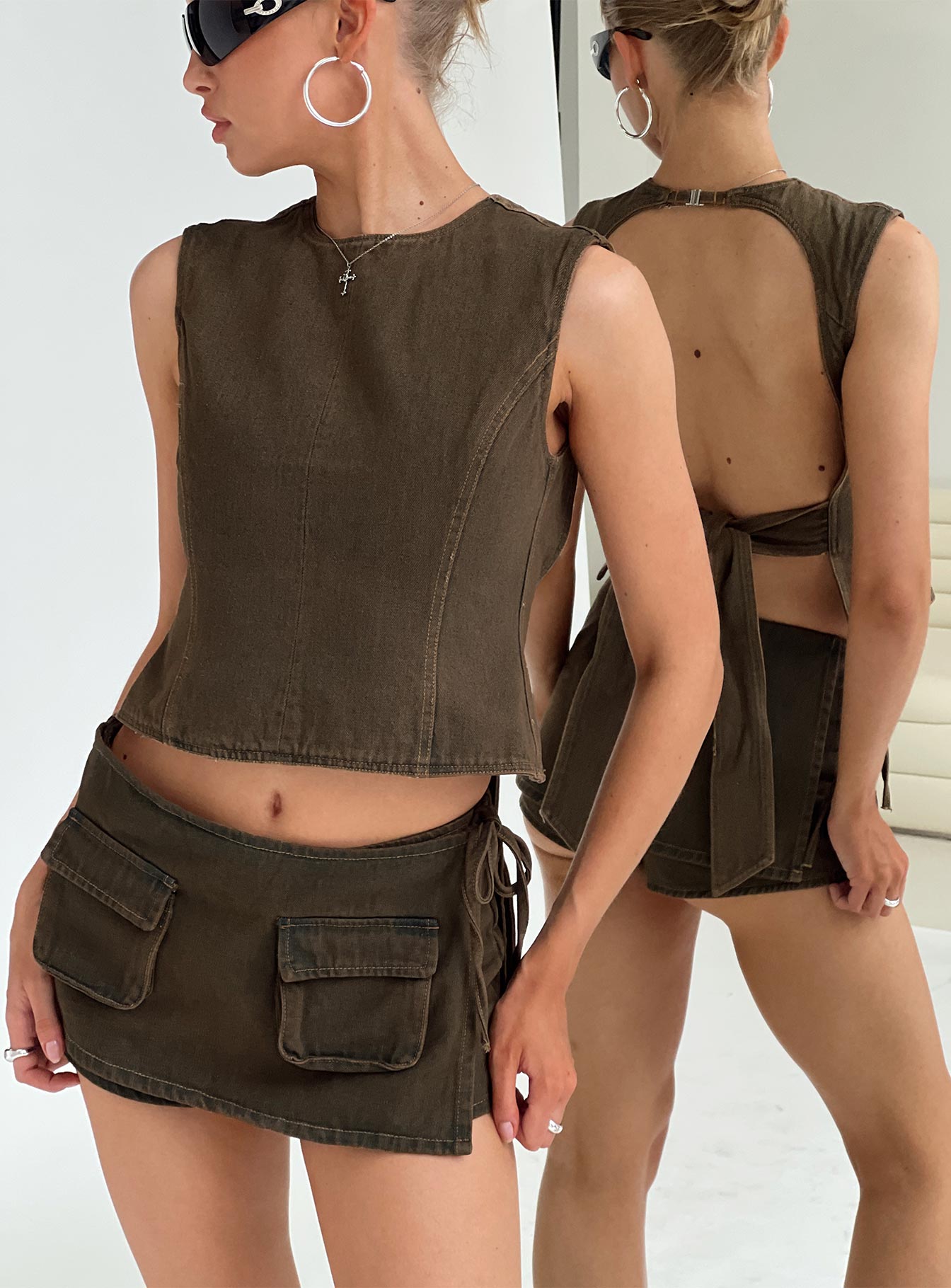 Countryside Skort Petrol-Oh Mollys