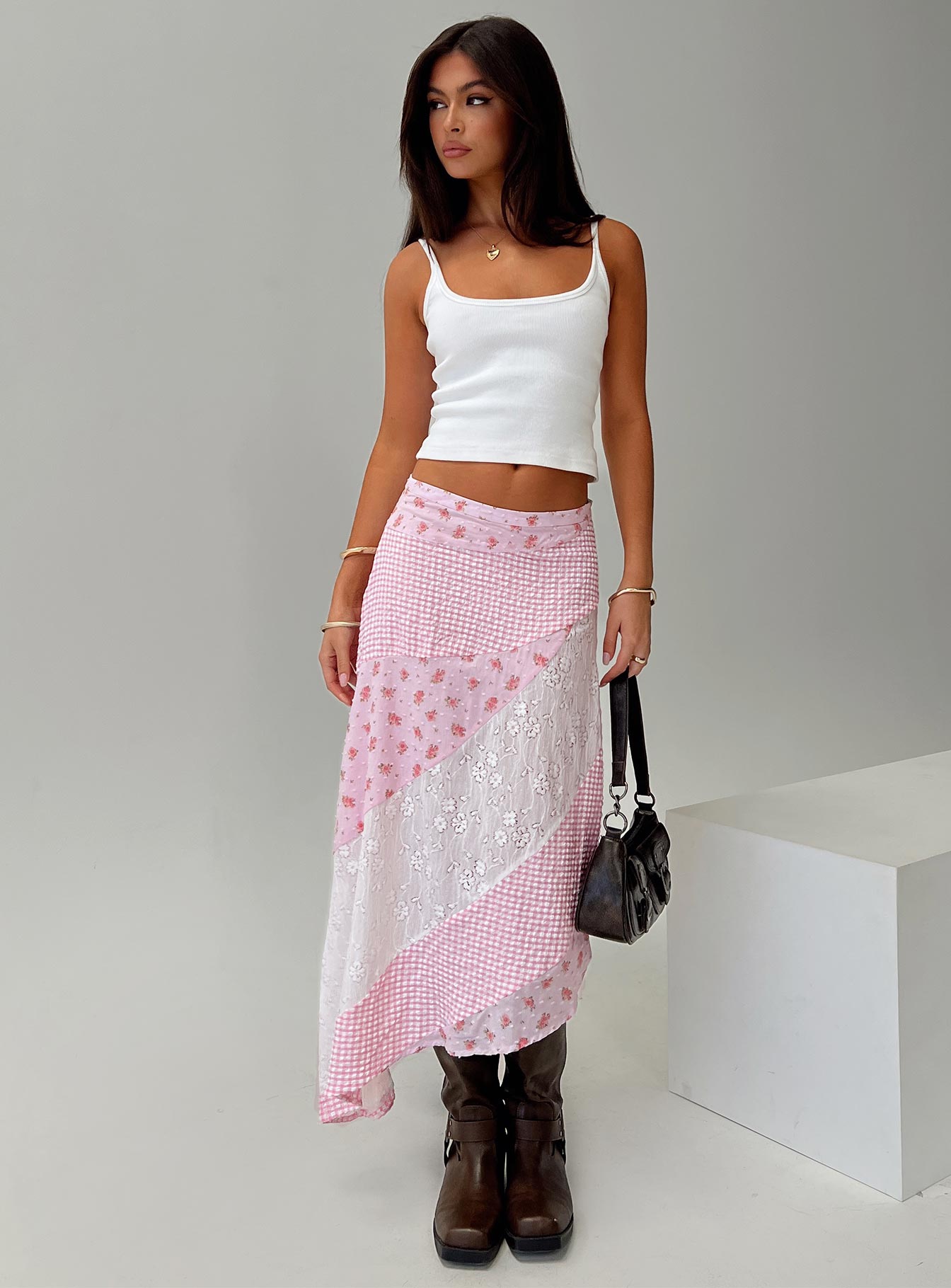Rennar Maxi Skirt Multi-Oh Mollys