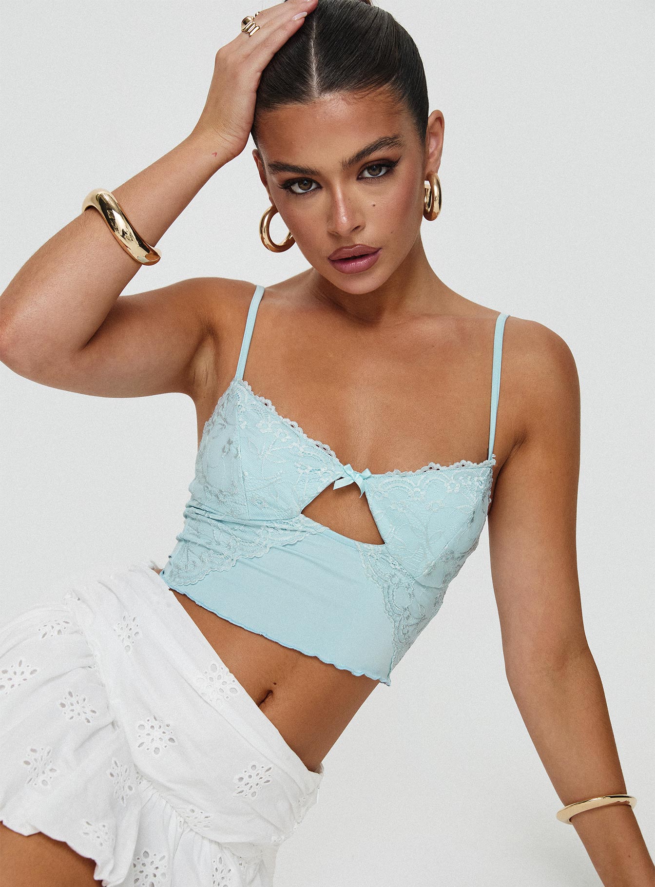 Killian Top Blue-Oh Mollys