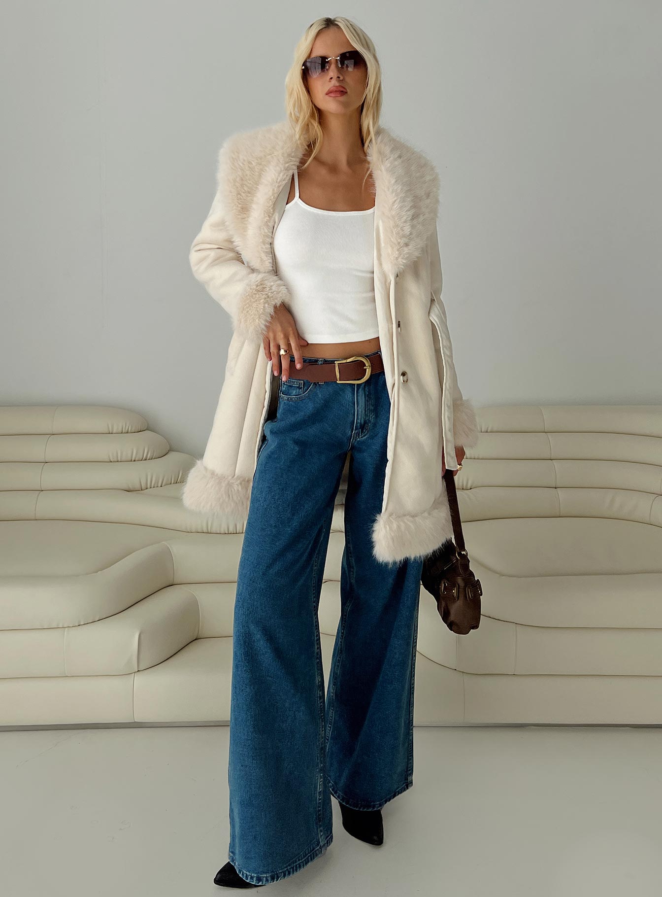 Simmer Lane Coat Tan-Oh Mollys