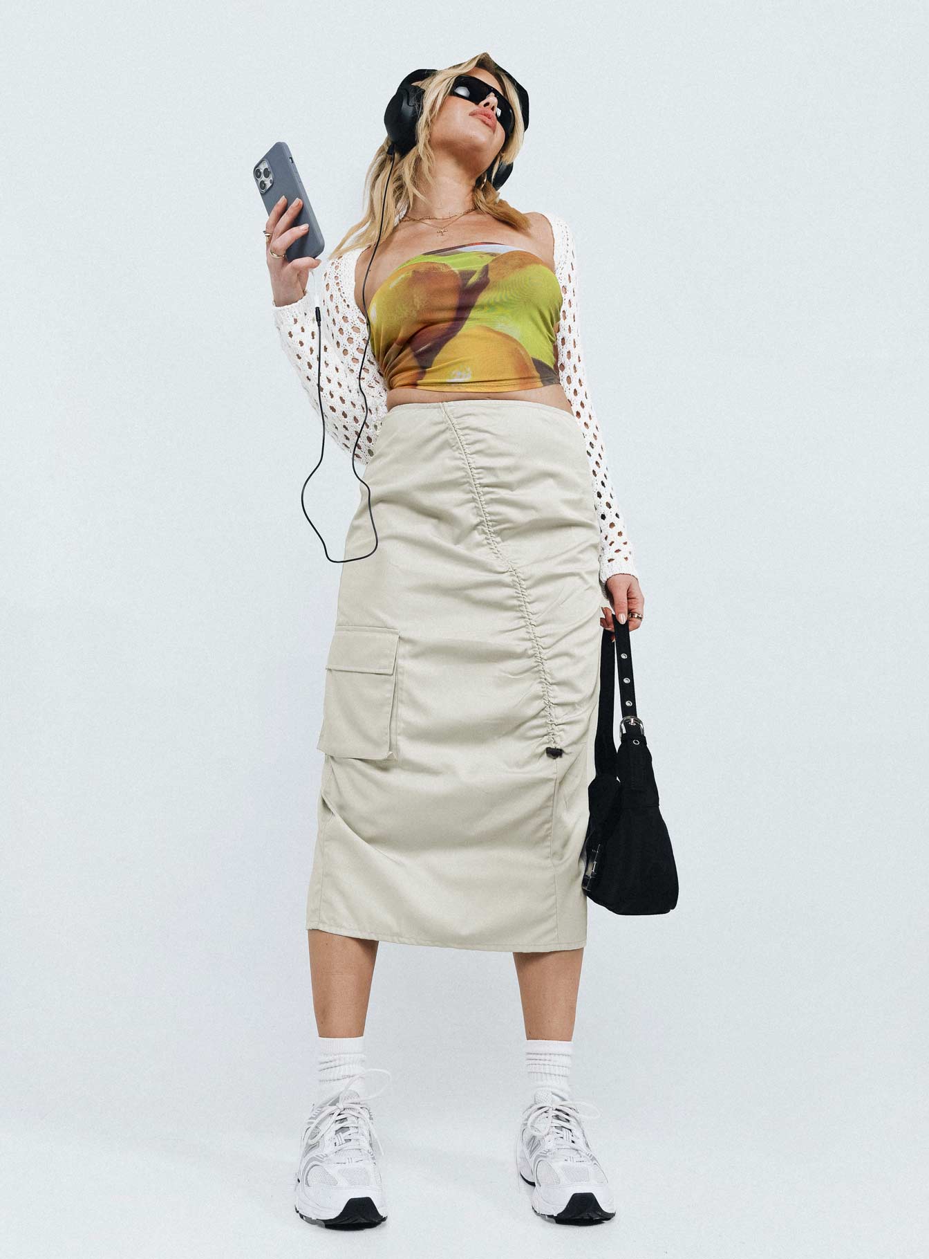 Motel Enore Skirt Oat-Oh Mollys