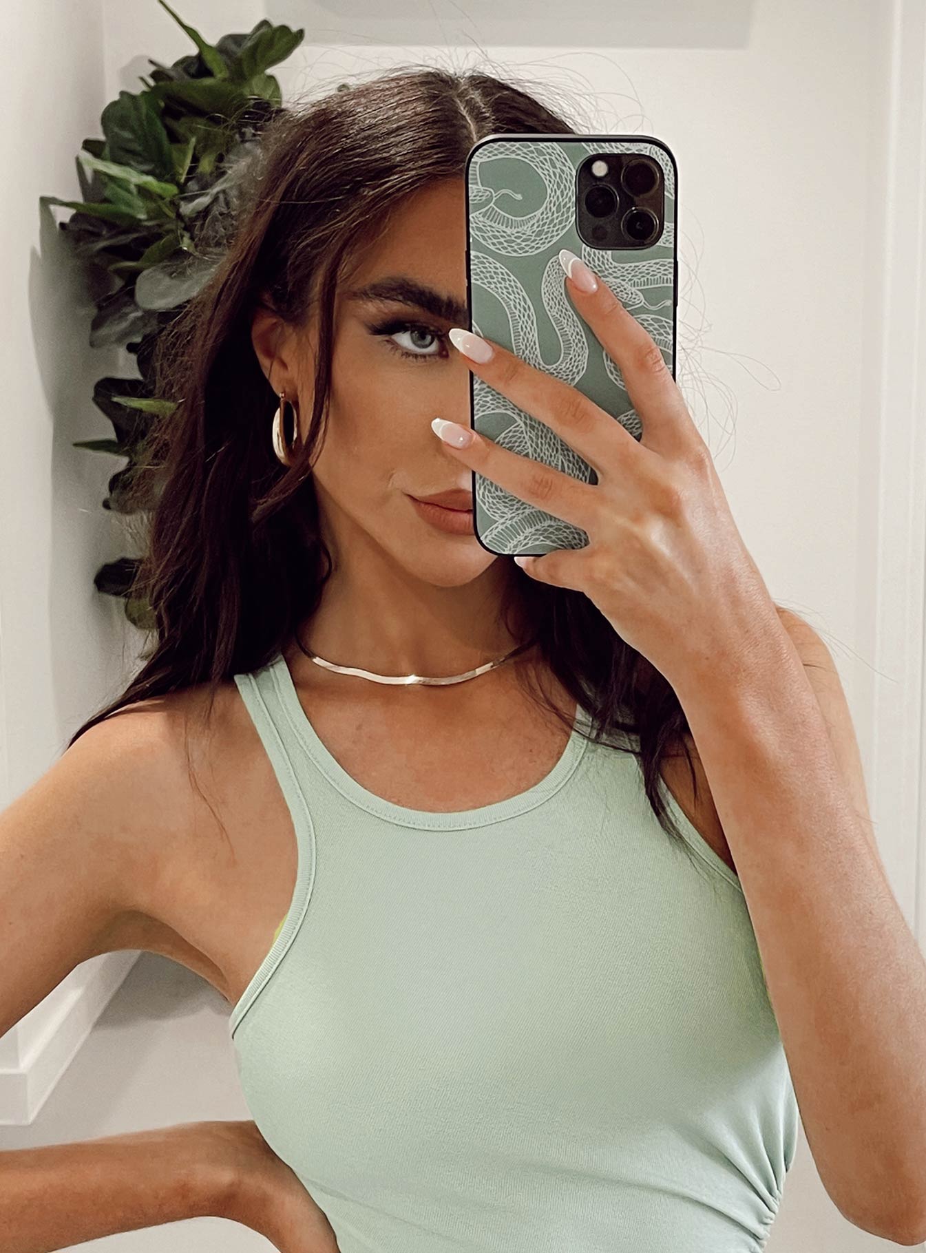 Serpent Twist iPhone Case-Oh Mollys