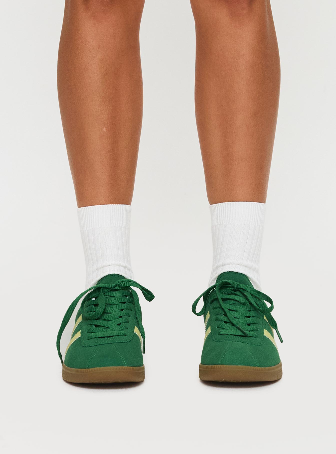 Huckle Sneakers Green-Oh Mollys