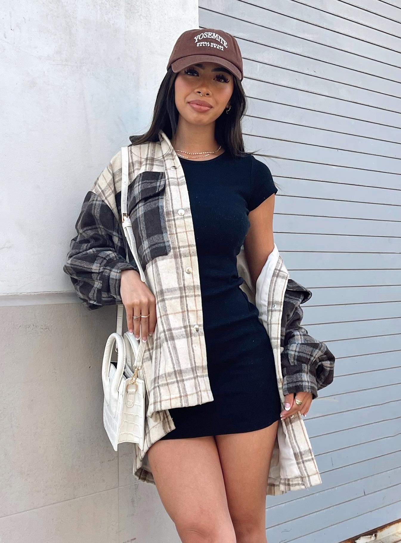 Classic Mini Dress Black Petite-Oh Mollys