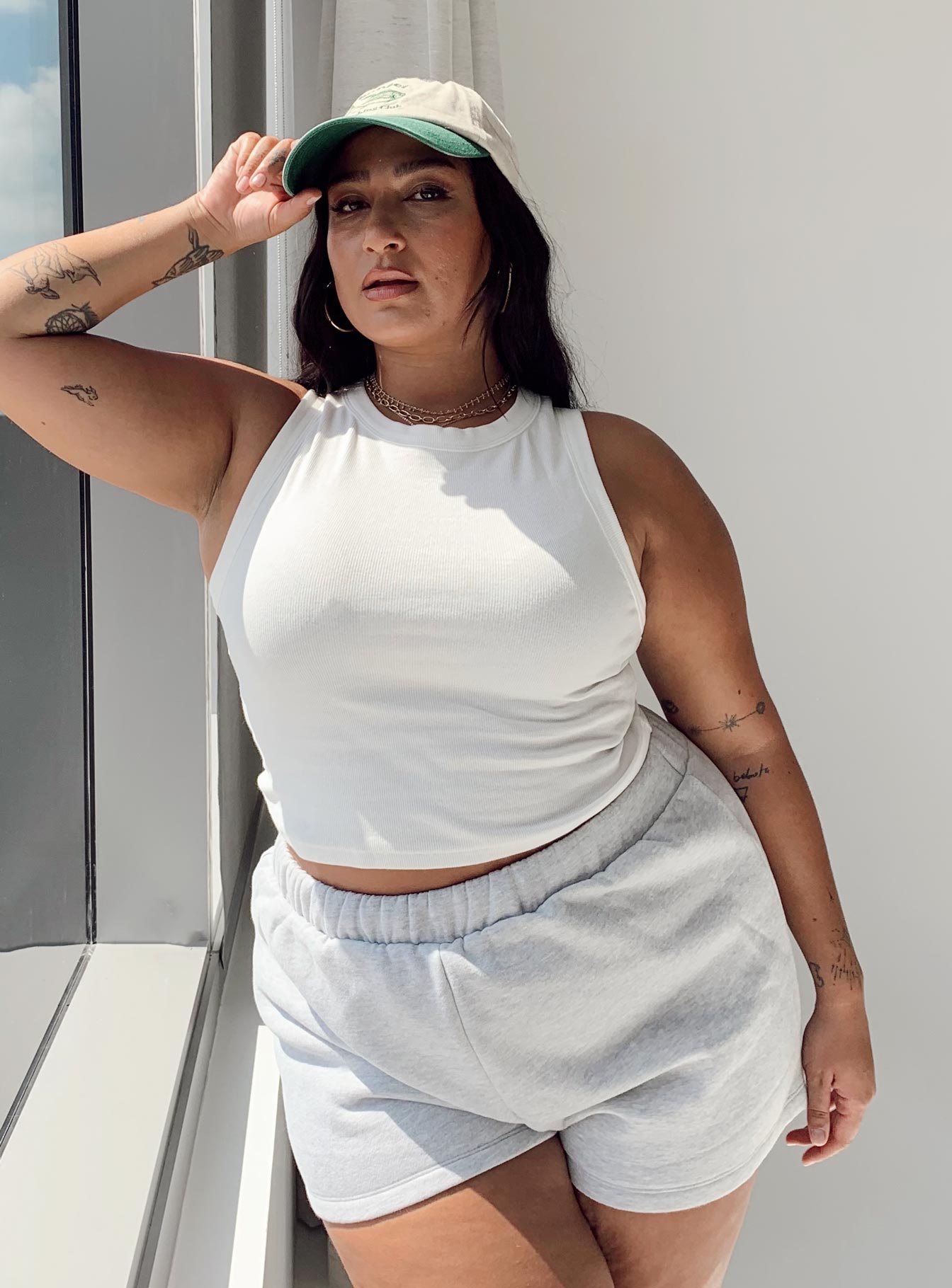 Florida Shorts Grey Curve-Oh Mollys