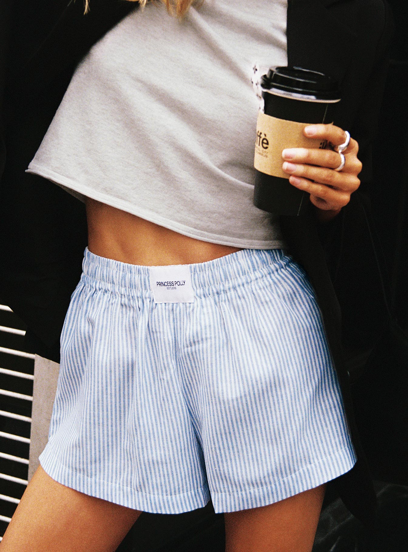 Sincar Boxer Shorts Blue / White Stripe-Oh Mollys