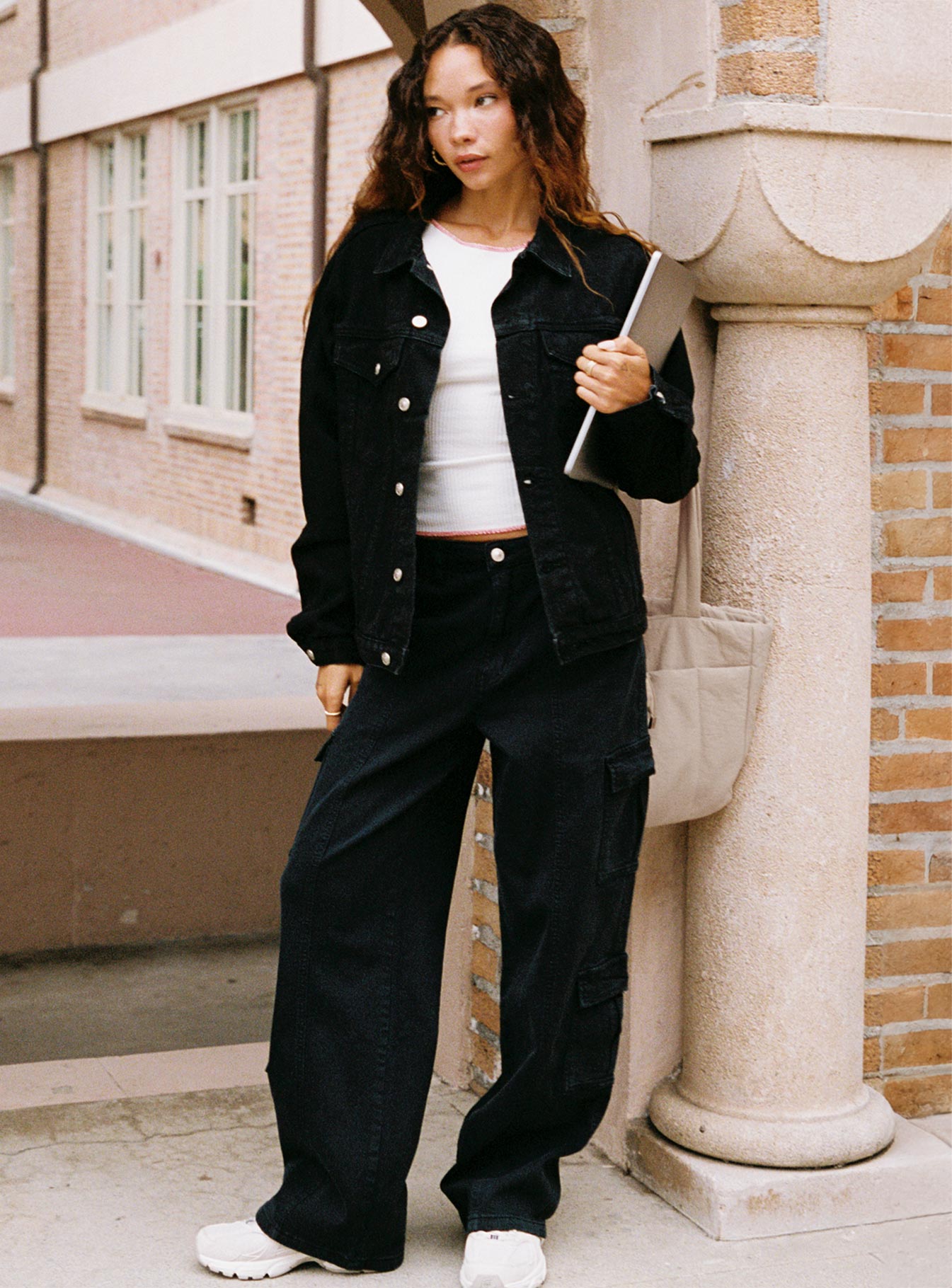 Nosita Cargo Jeans Black-Oh Mollys