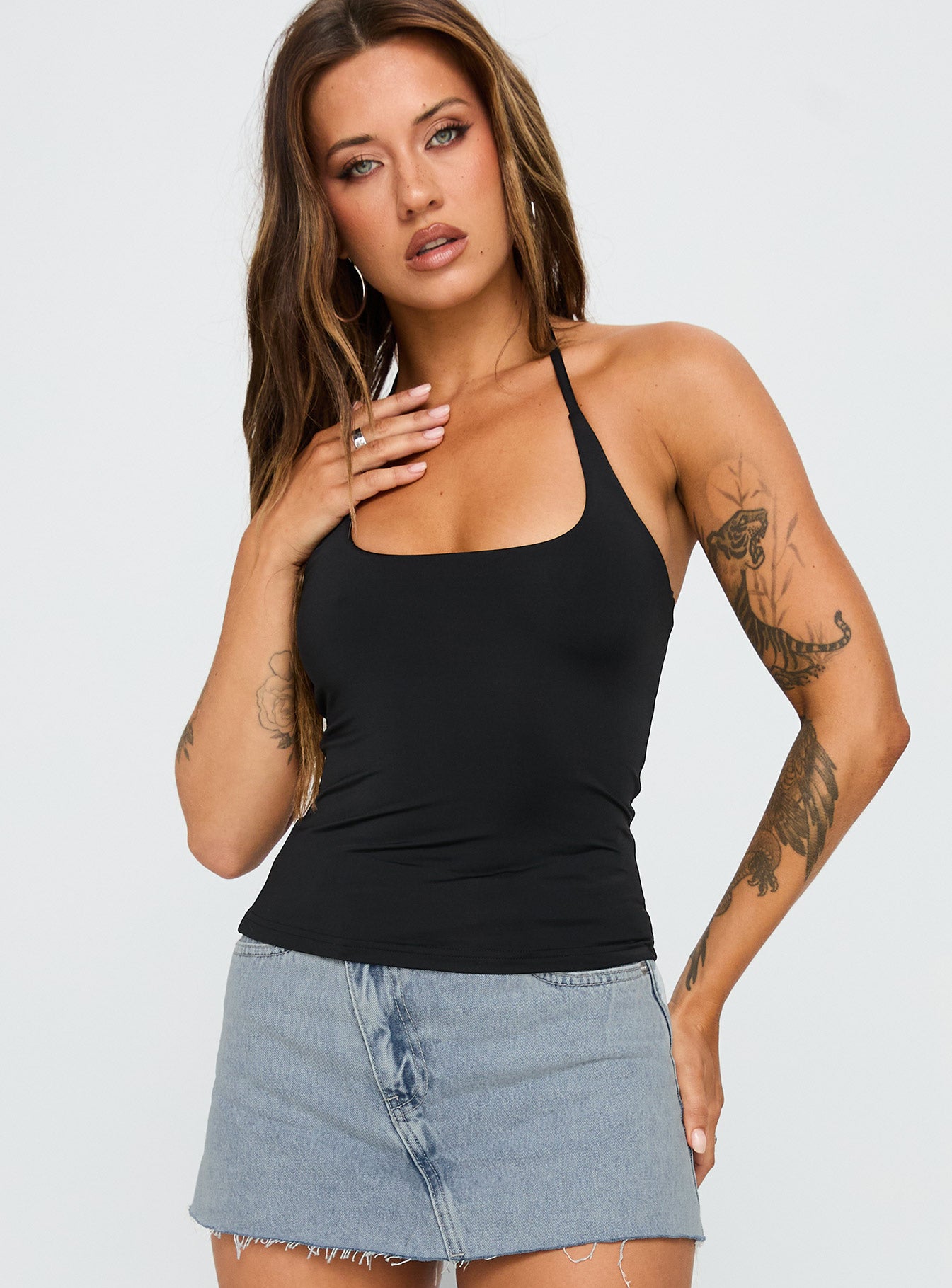 Ezekiel Nylon Top Black-Oh Mollys