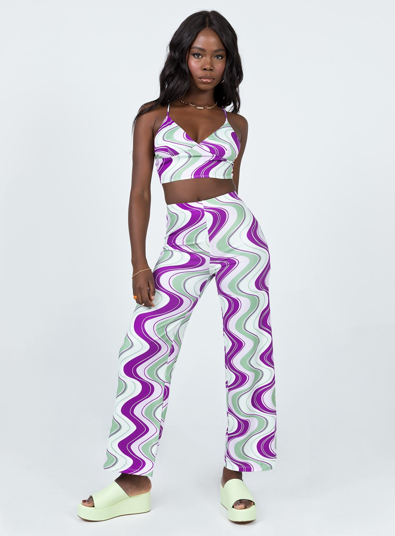 Gigi Set Purple / Green-Oh Mollys