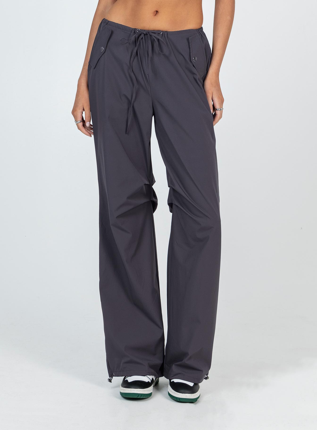 Snow Parachute Pants Slate Tall-Oh Mollys