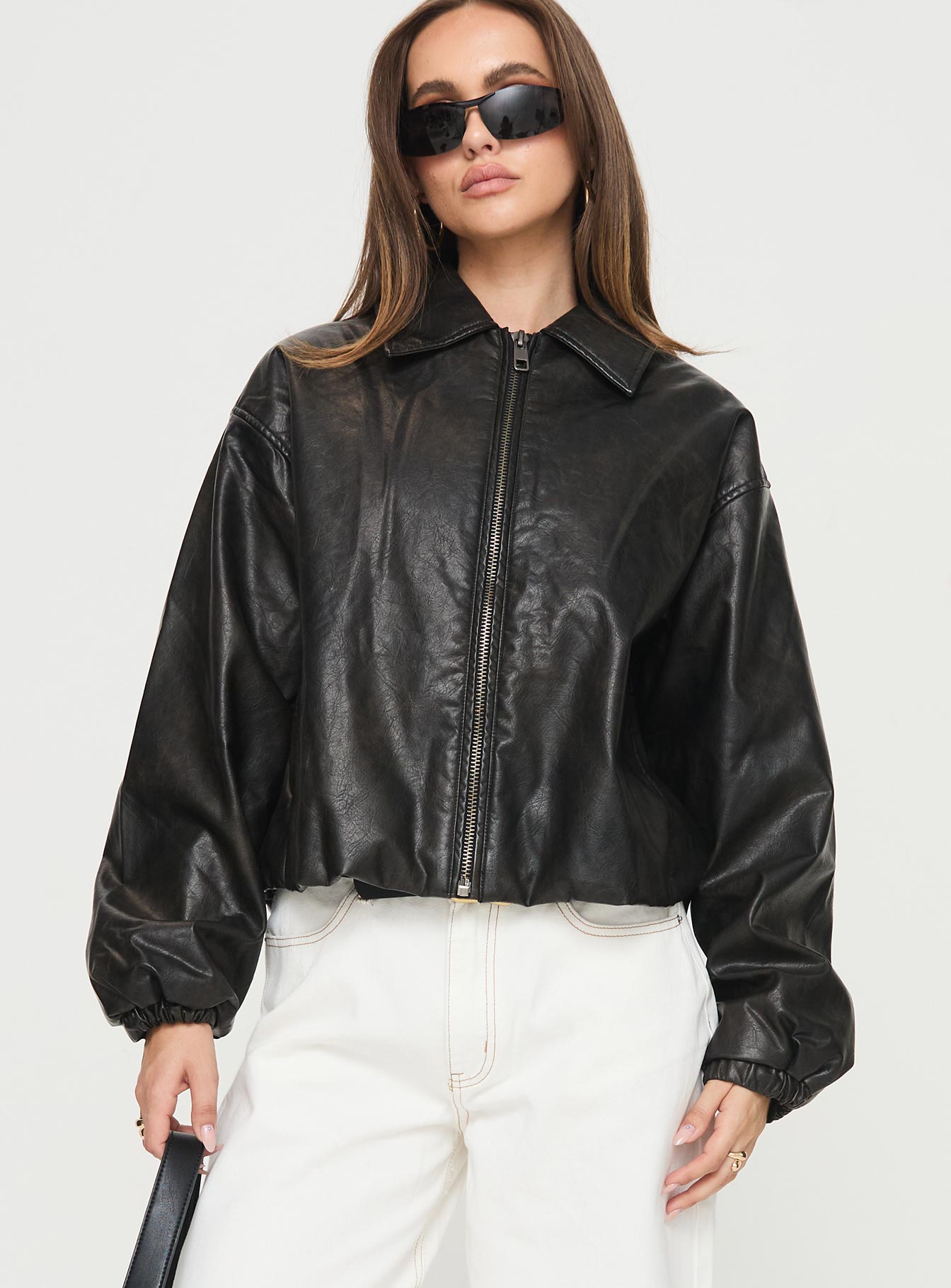 Nirvana Bomber Jacket Onyx-Oh Mollys