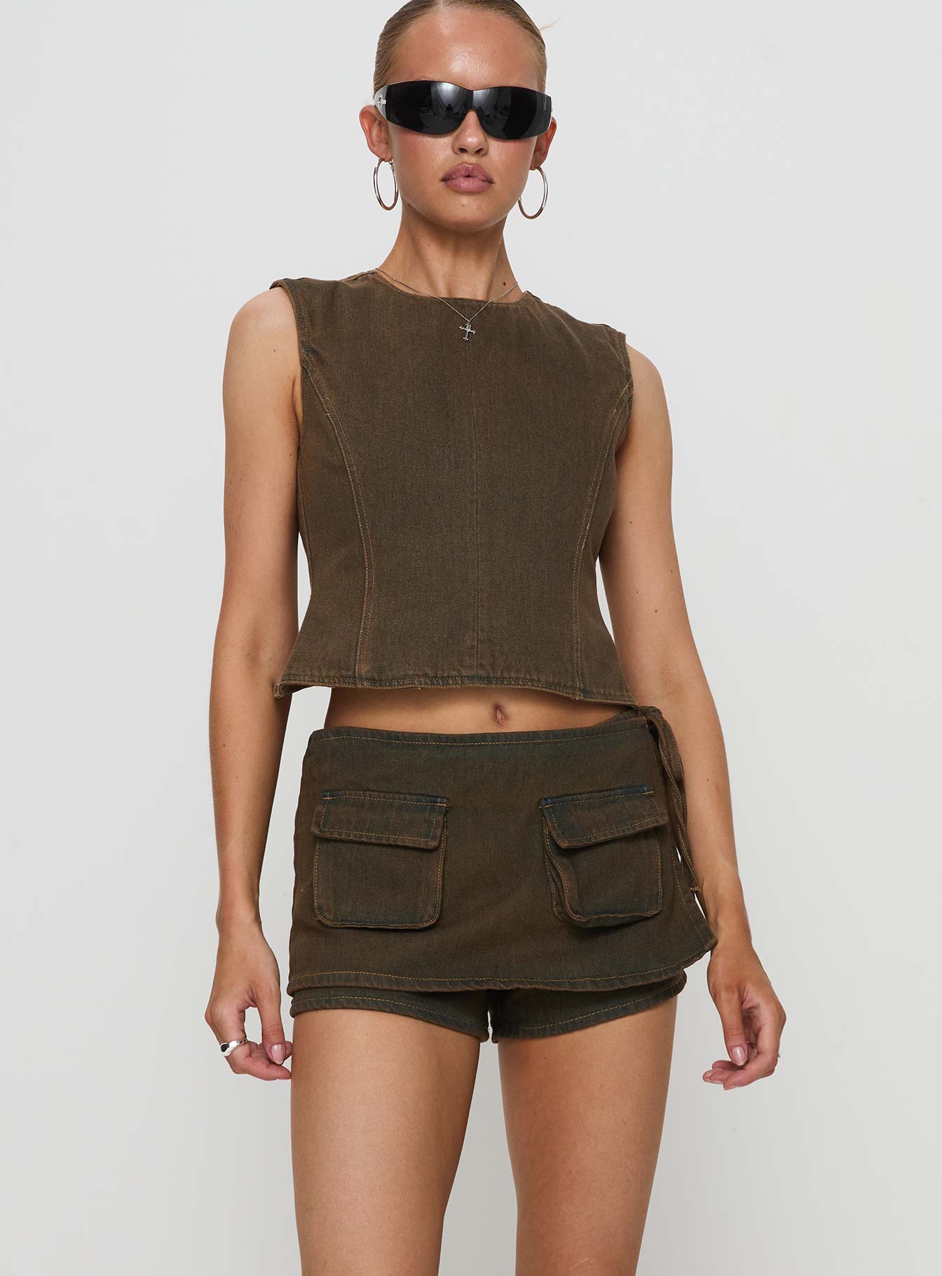 Countryside Skort Petrol-Oh Mollys