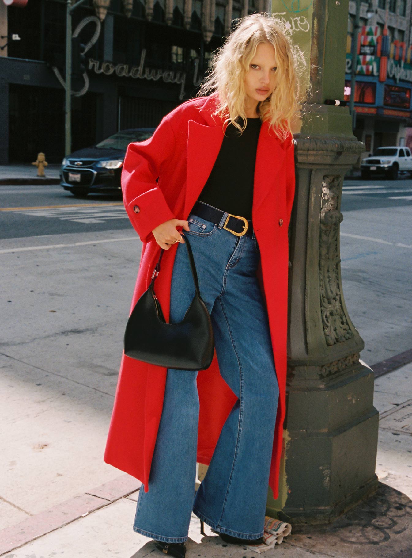 Mirandah Coat Red-Oh Mollys