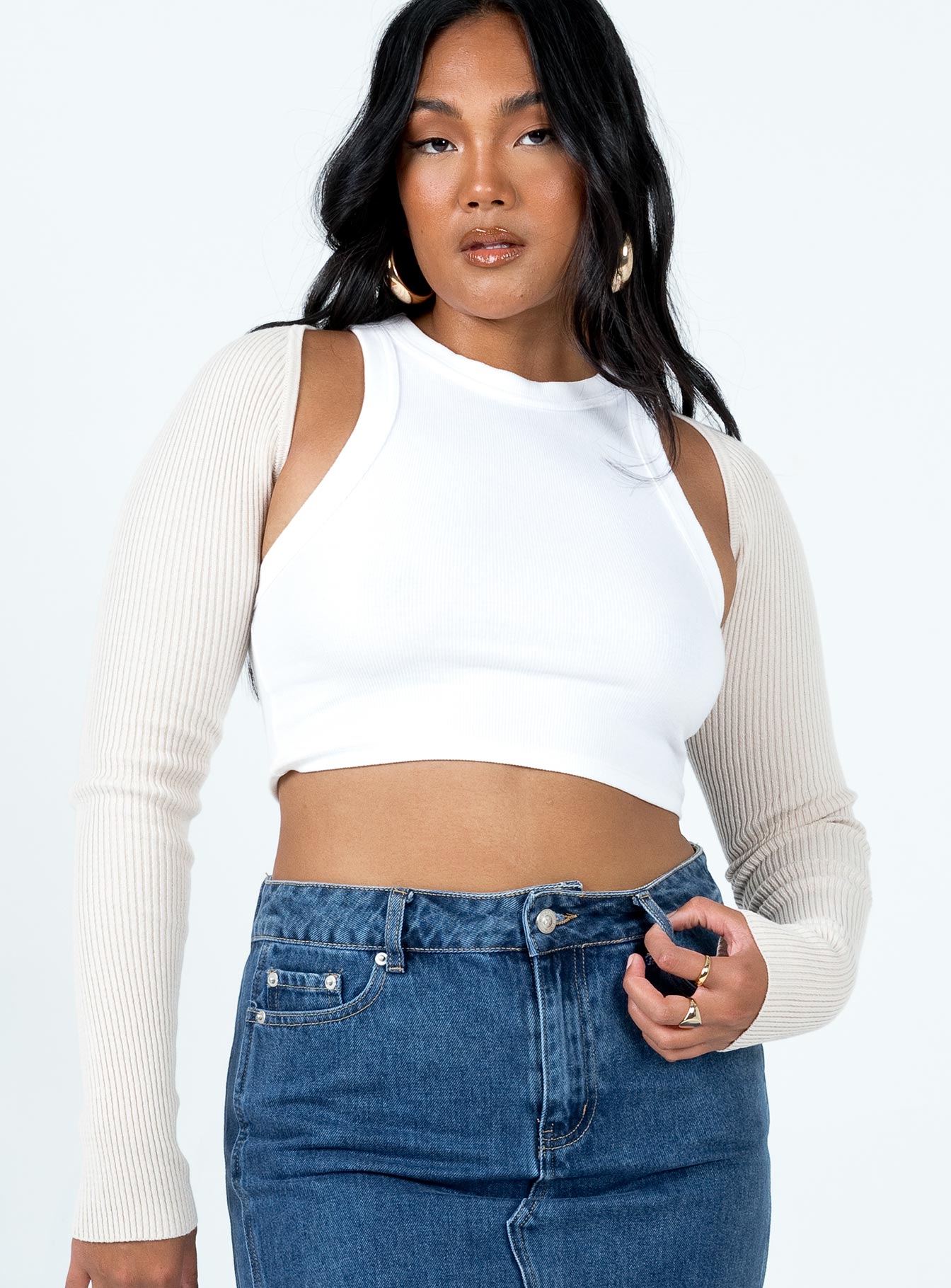 See Through You Bolero Brown-Oh Mollys