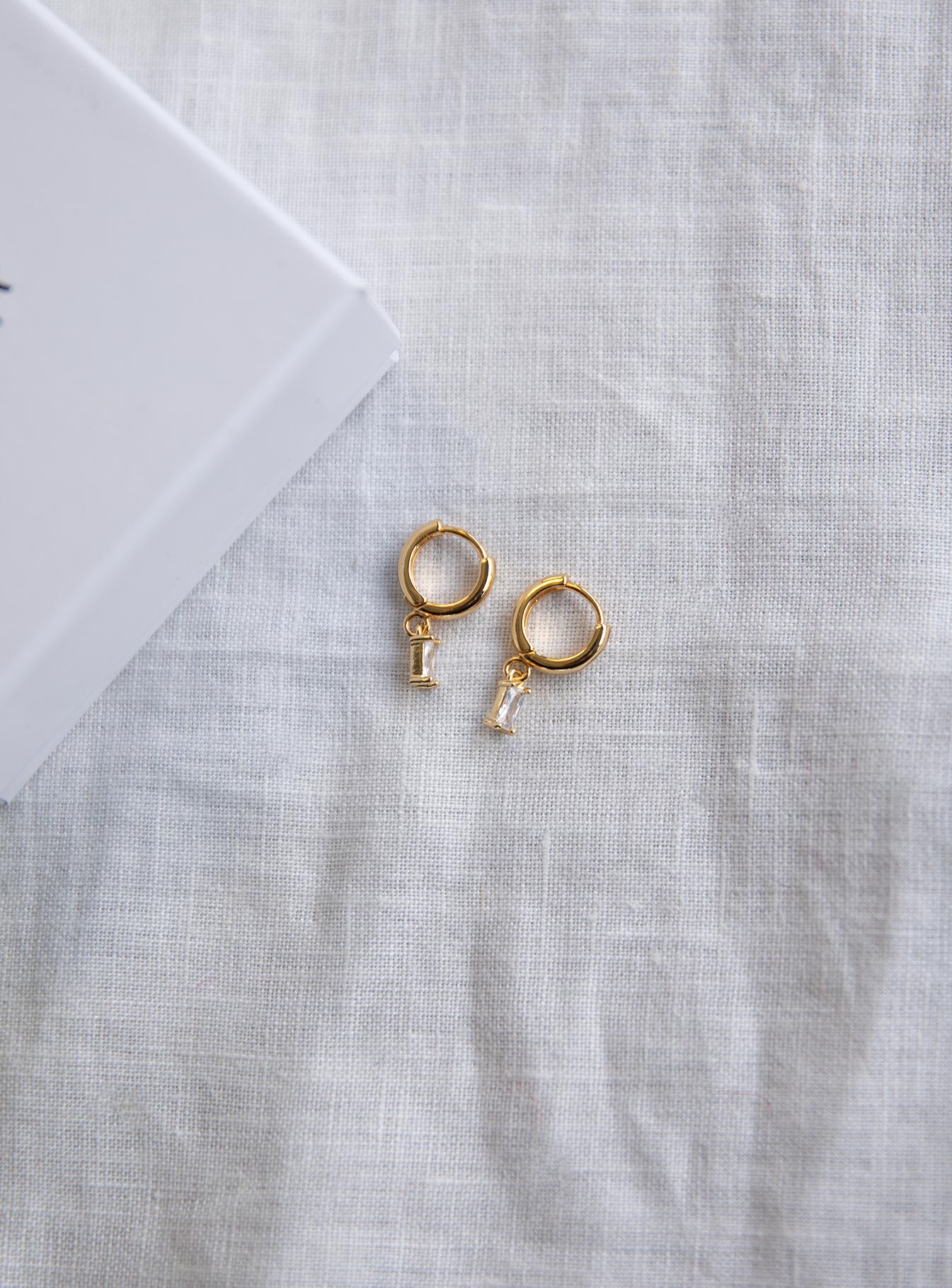 Hush Hush Gold Plated Earrings-Oh Mollys