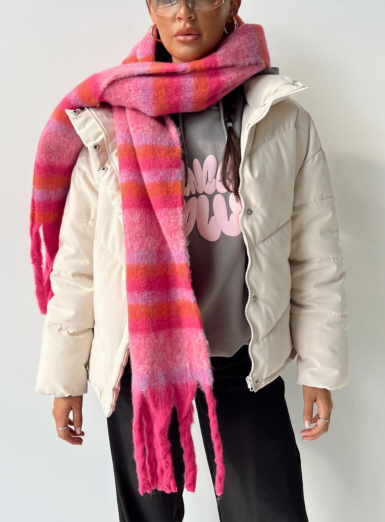 Cloud Scarf Pink-Oh Mollys