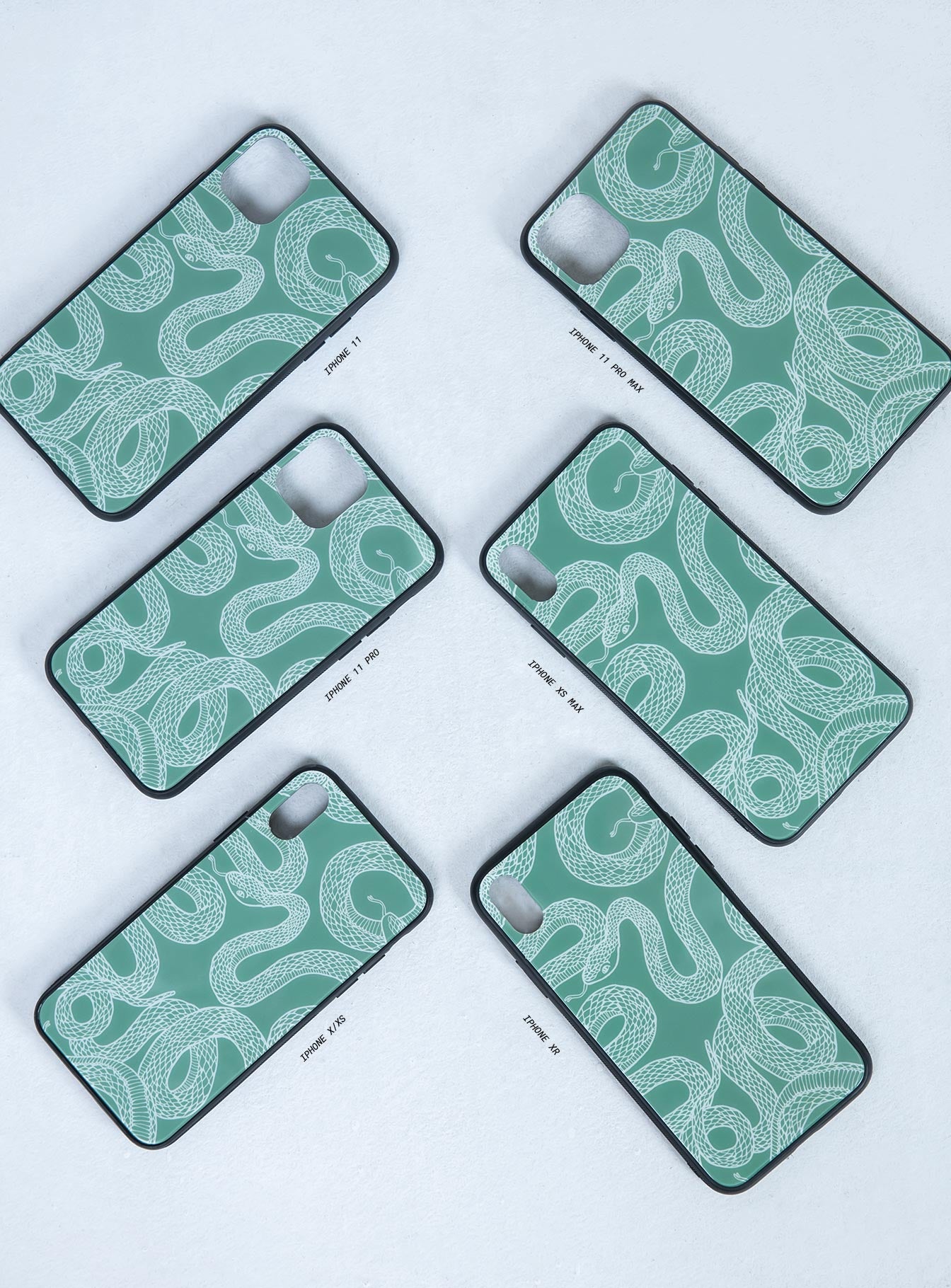 Serpent Twist iPhone Case-Oh Mollys