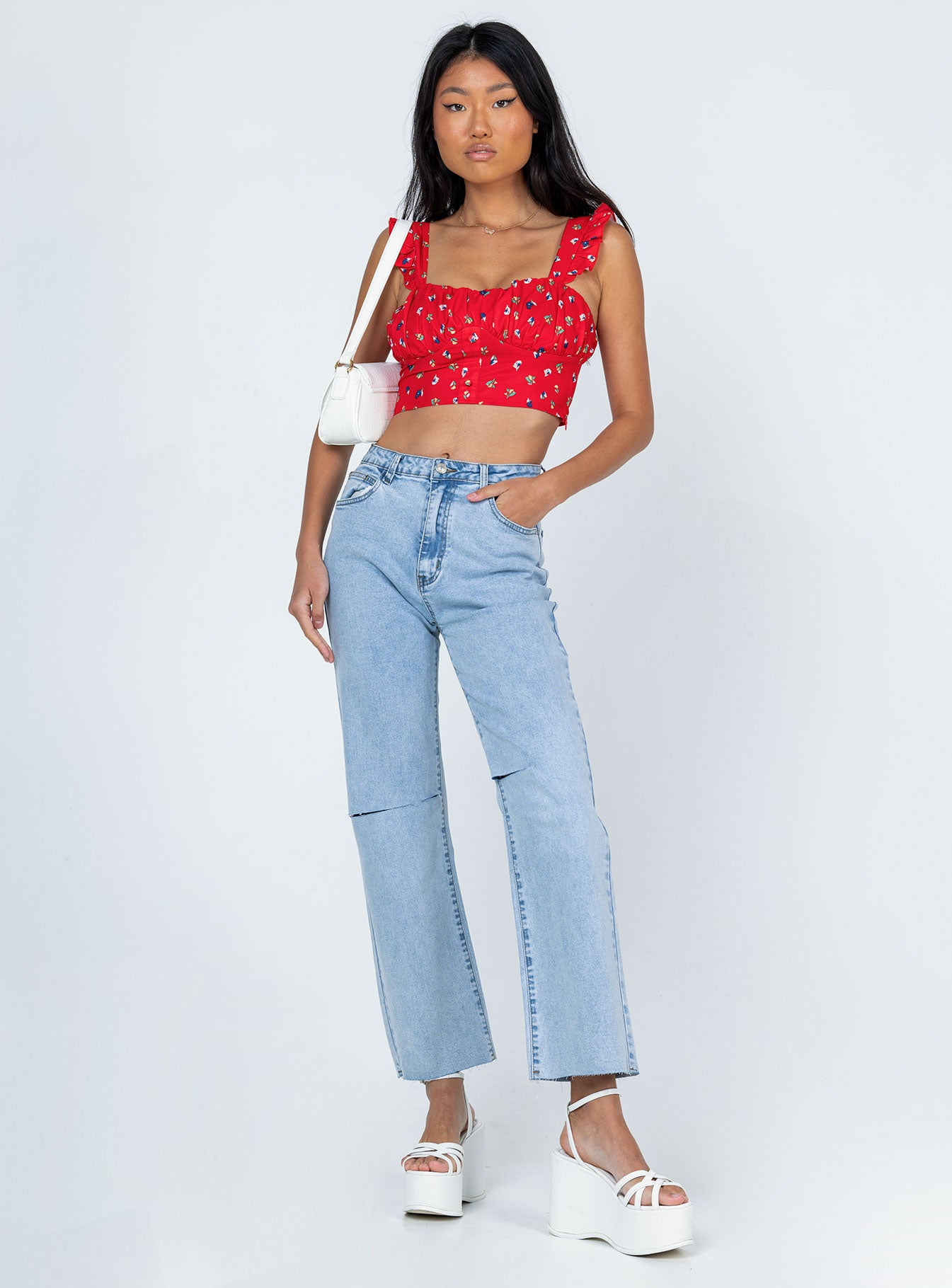 Loralie Top Red-Oh Mollys