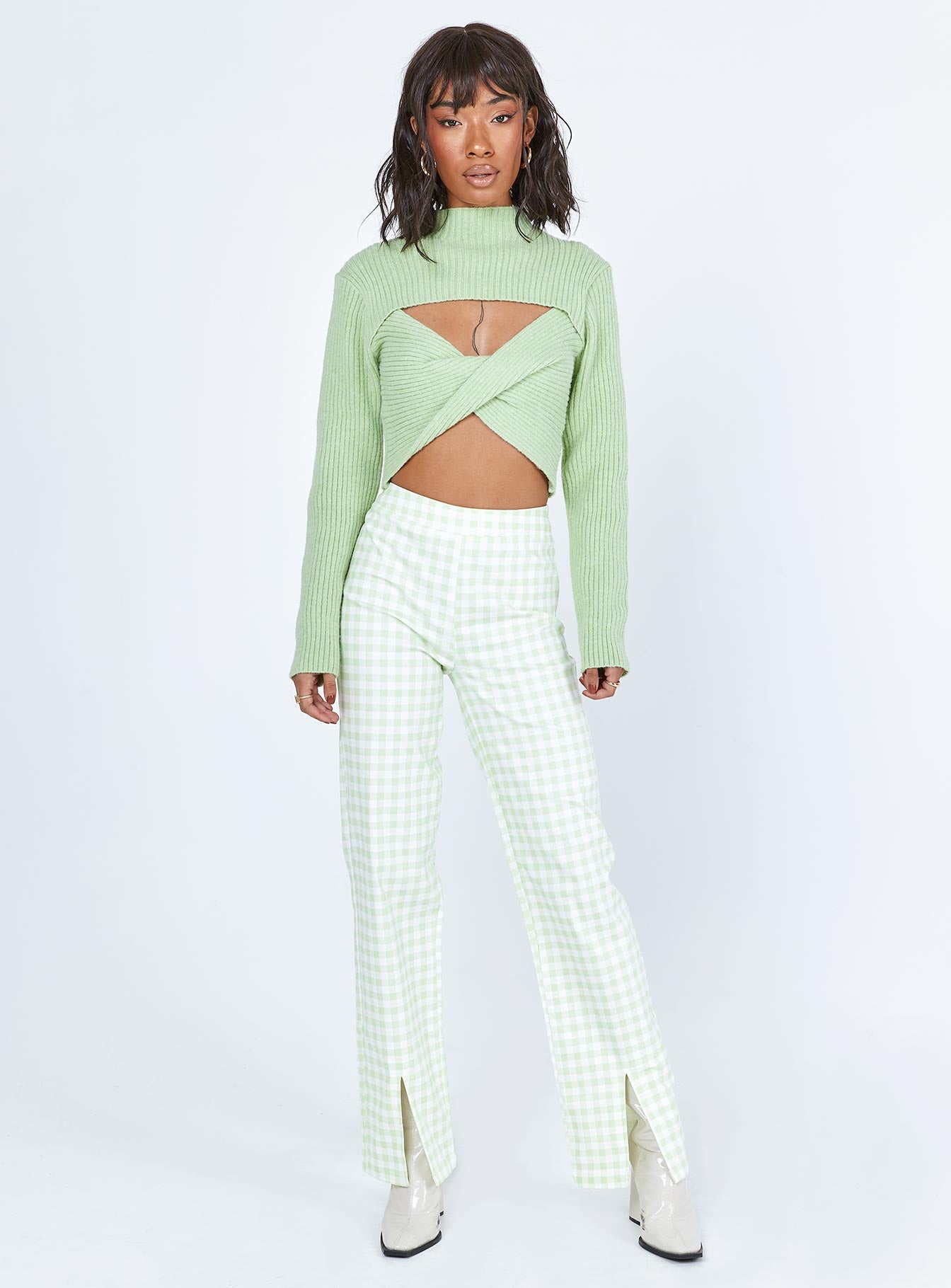 Shayla Pants White-Oh Mollys