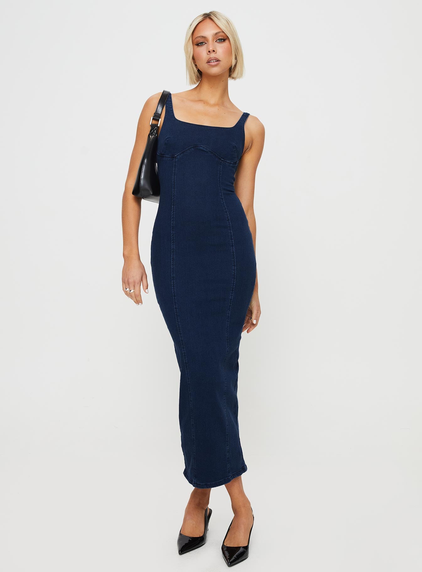 Hollas Maxi Dress Blue-Oh Mollys