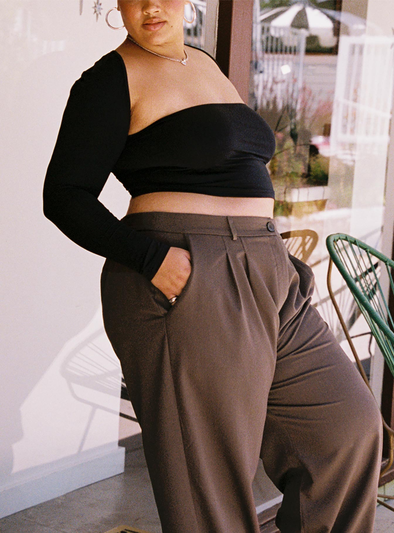 Moran Two Piece Bolero Top Black Curve-Oh Mollys