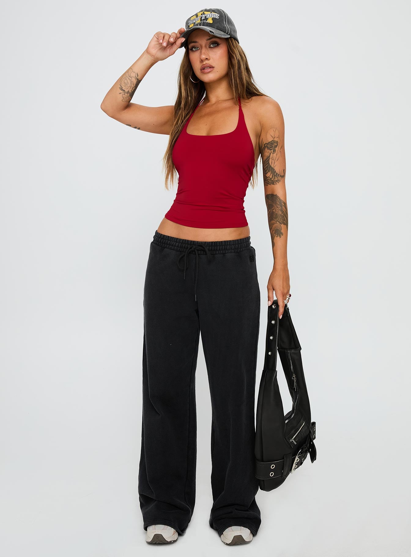 Ezekiel Nylon Top Red-Oh Mollys