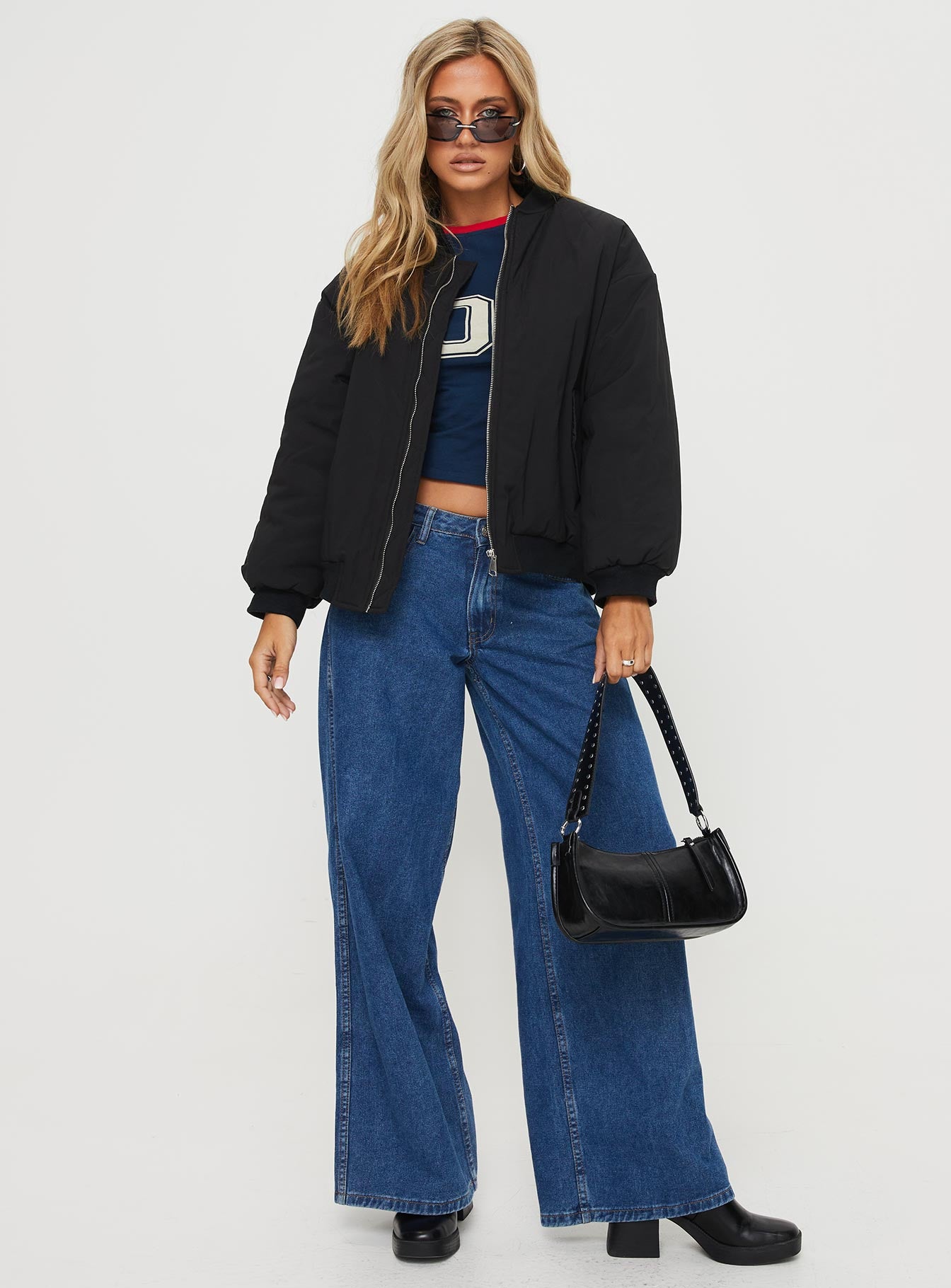 Formations Bomber Jacket Black-Oh Mollys