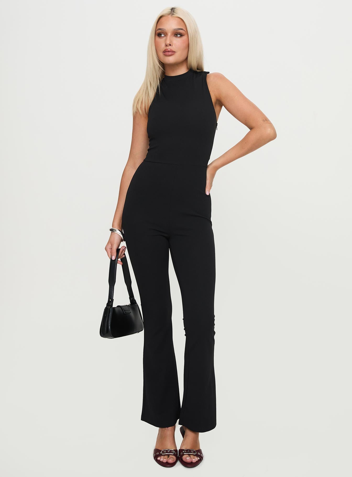 Rileigh Jumpsuit Black-Oh Mollys