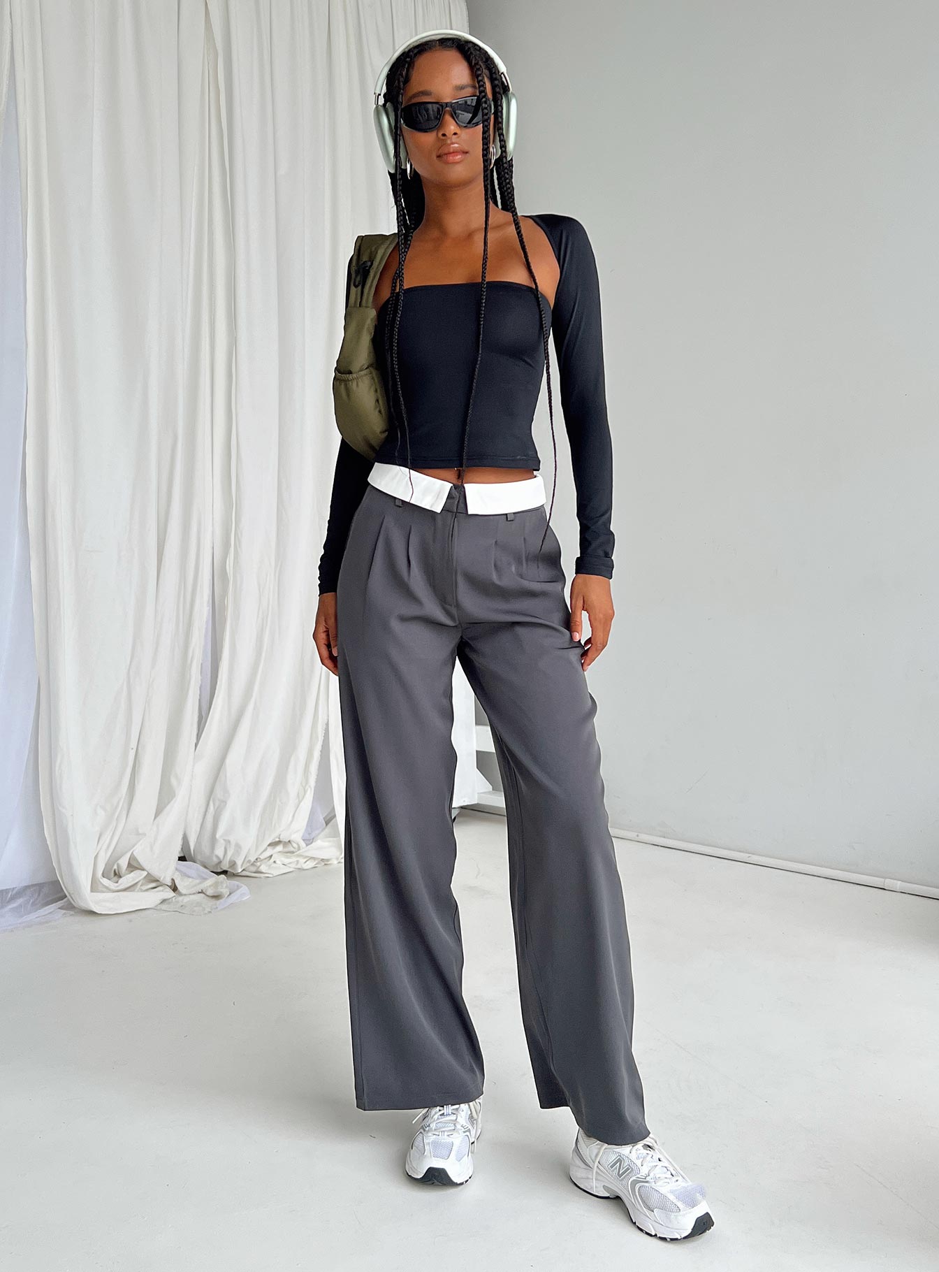 Moran Two Piece Bolero Top Black-Oh Mollys