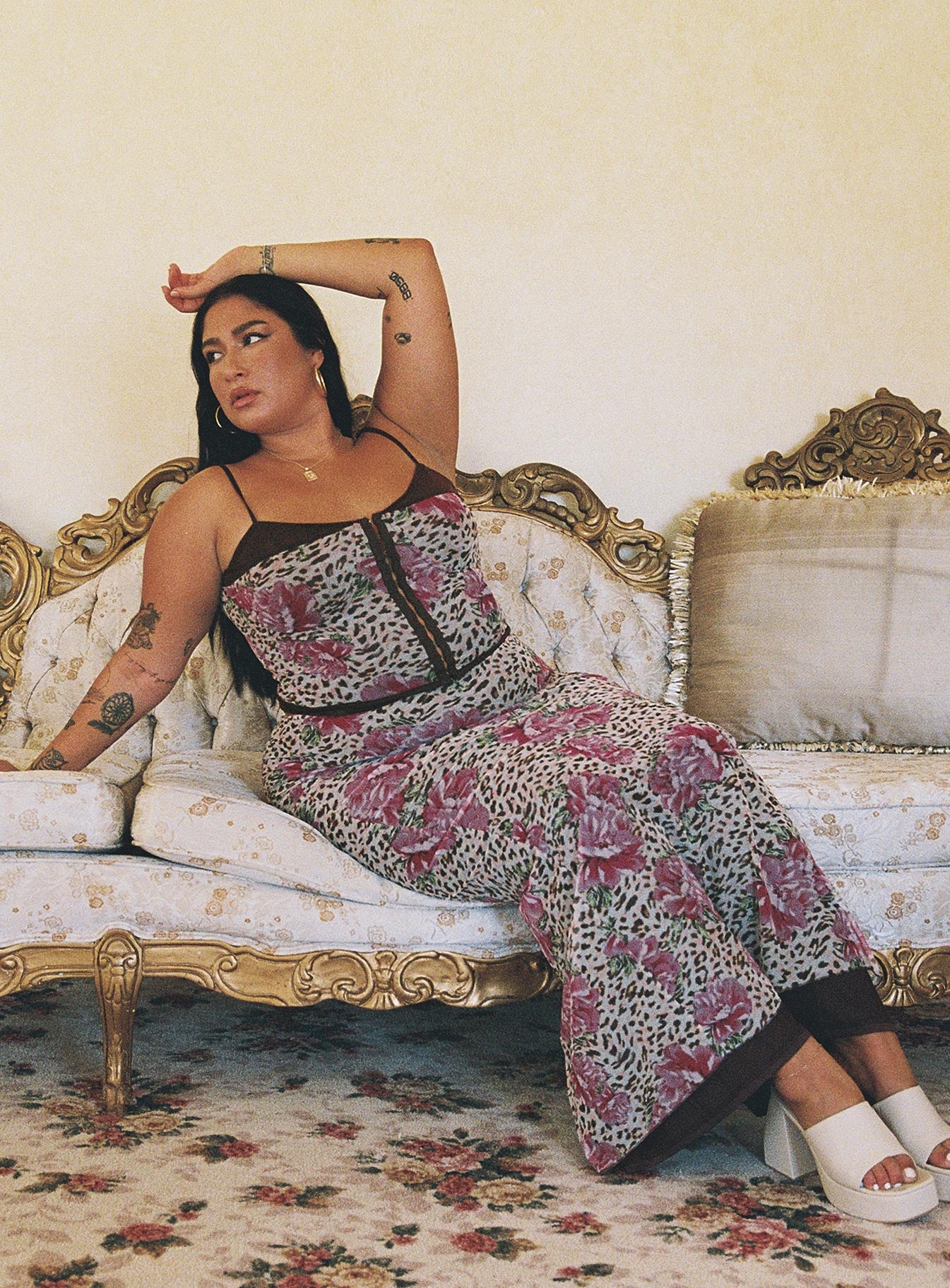 Colton Maxi Skirt Multi Curve-Oh Mollys