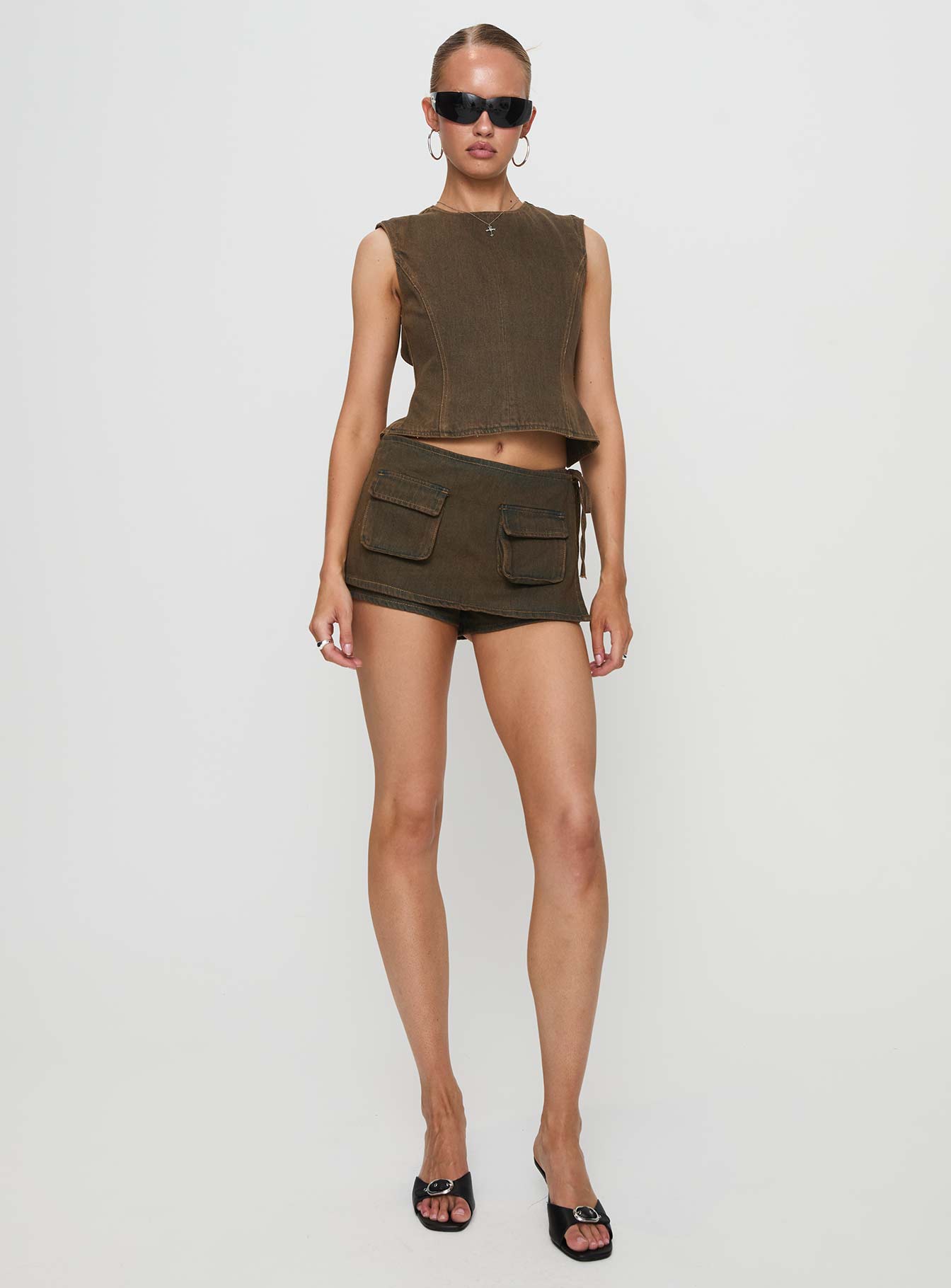 Countryside Skort Petrol-Oh Mollys