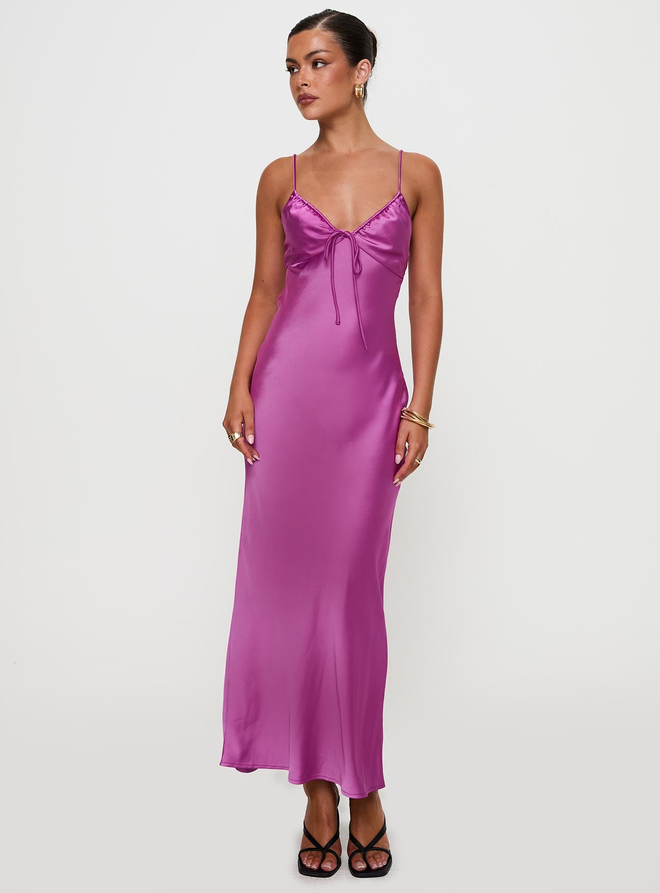 Maguire Maxi Dress Purple-Oh Mollys