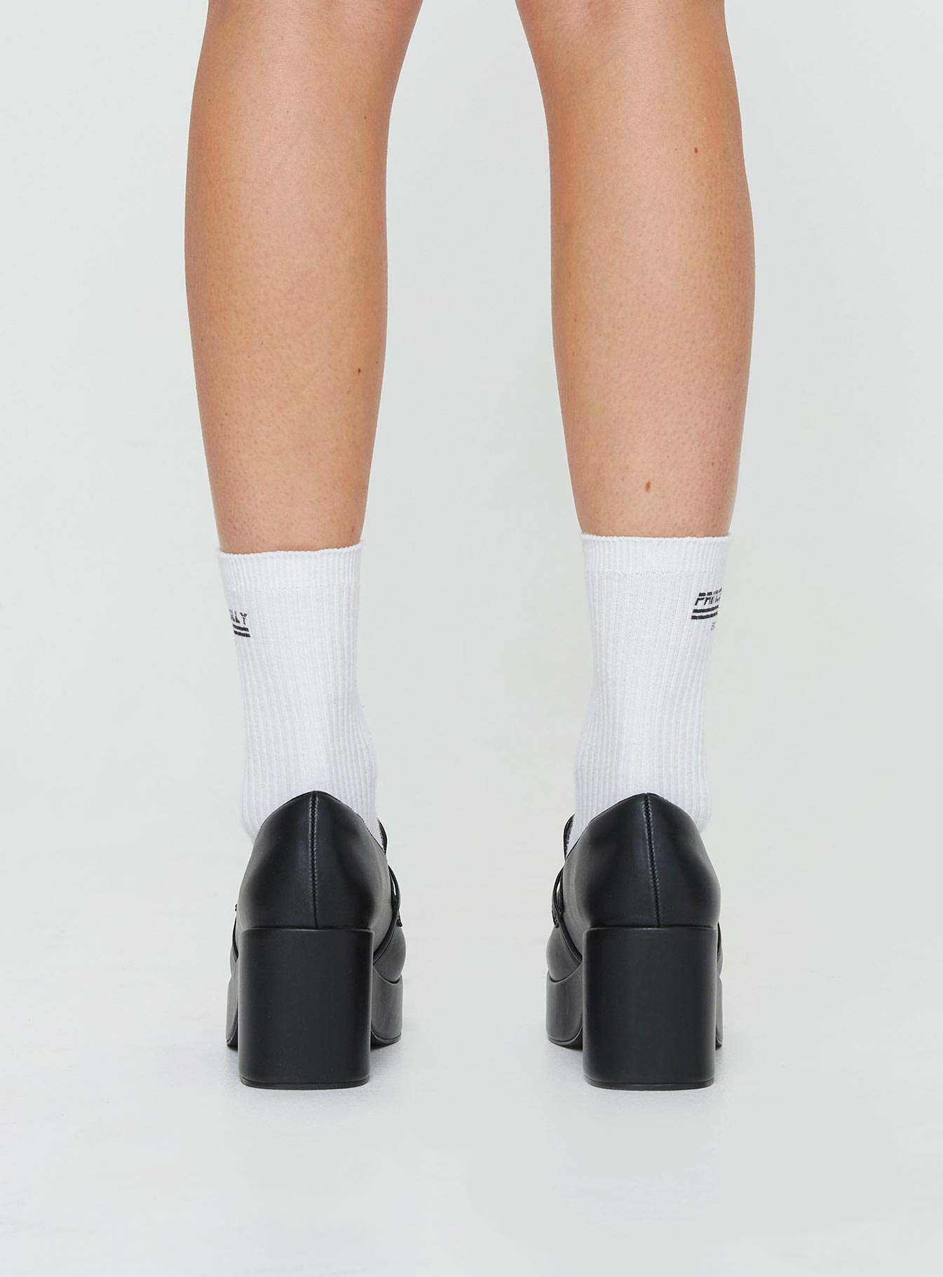 Mai Platform Loafers Black-Oh Mollys