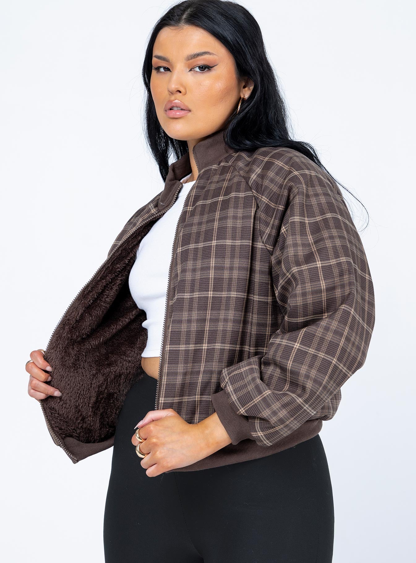 Soiree Jacket Brown-Oh Mollys