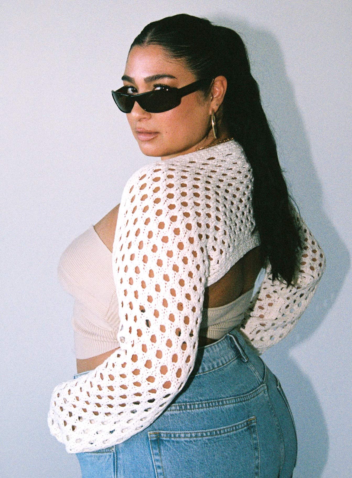 Lotani Bolero Cream Curve-Oh Mollys