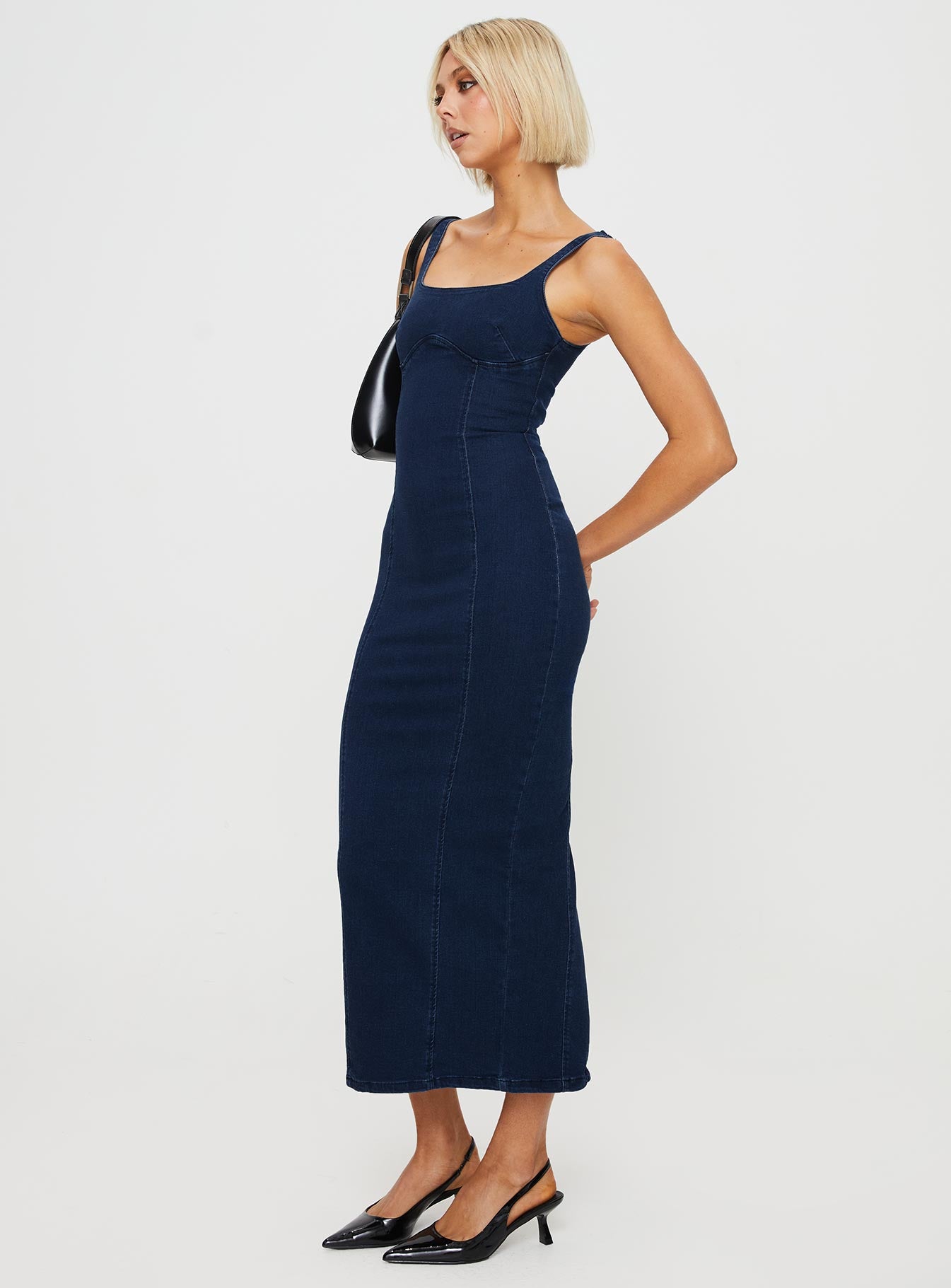 Hollas Maxi Dress Blue-Oh Mollys