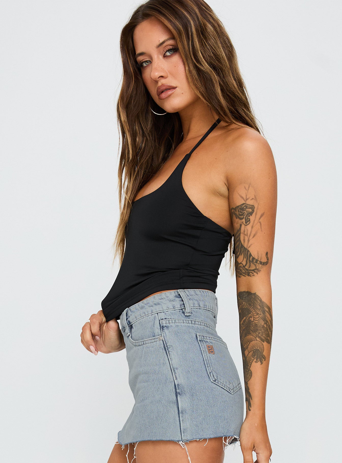 Ezekiel Nylon Top Black-Oh Mollys