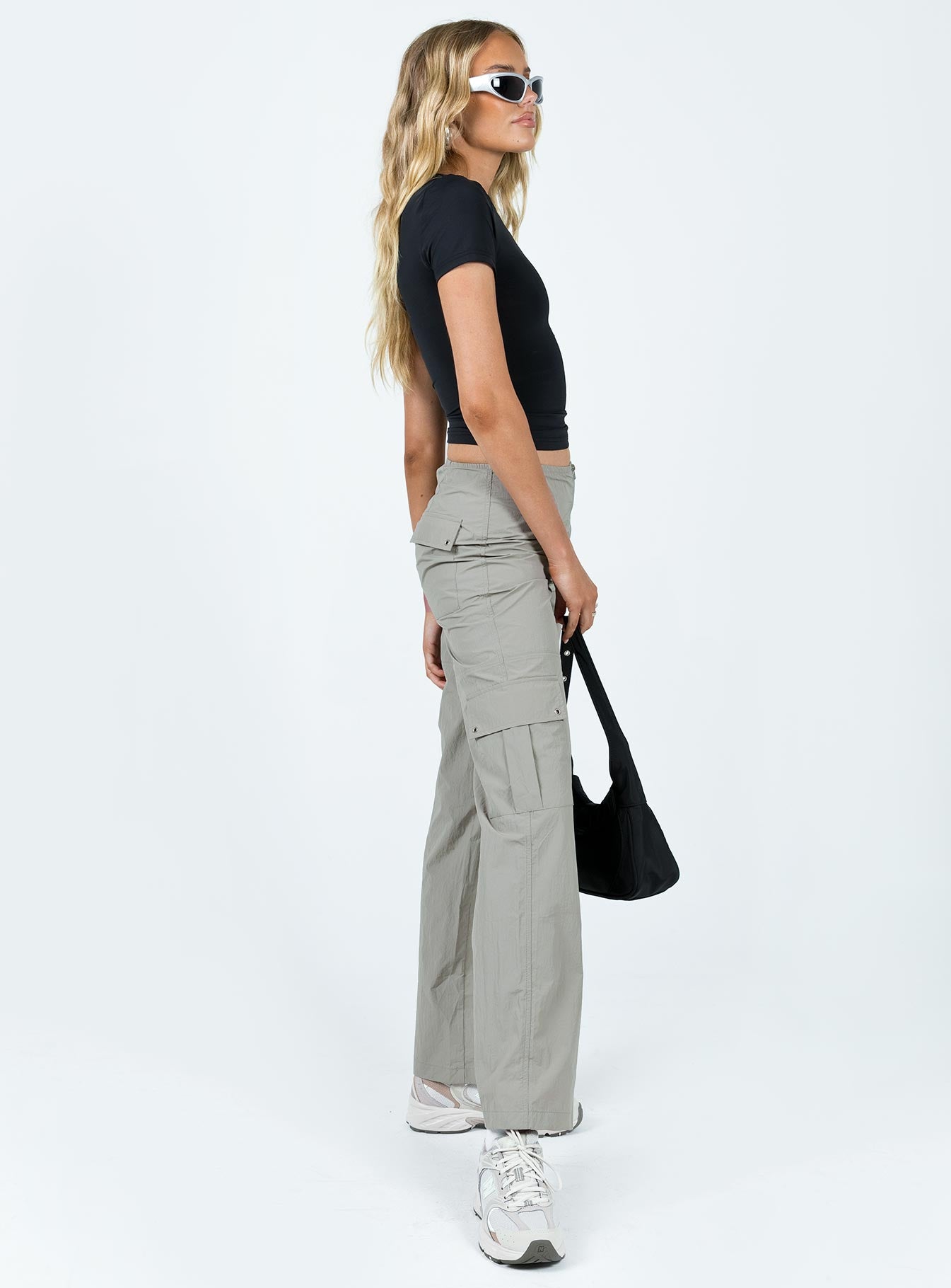 Roy Parachute Pants Grey-Oh Mollys