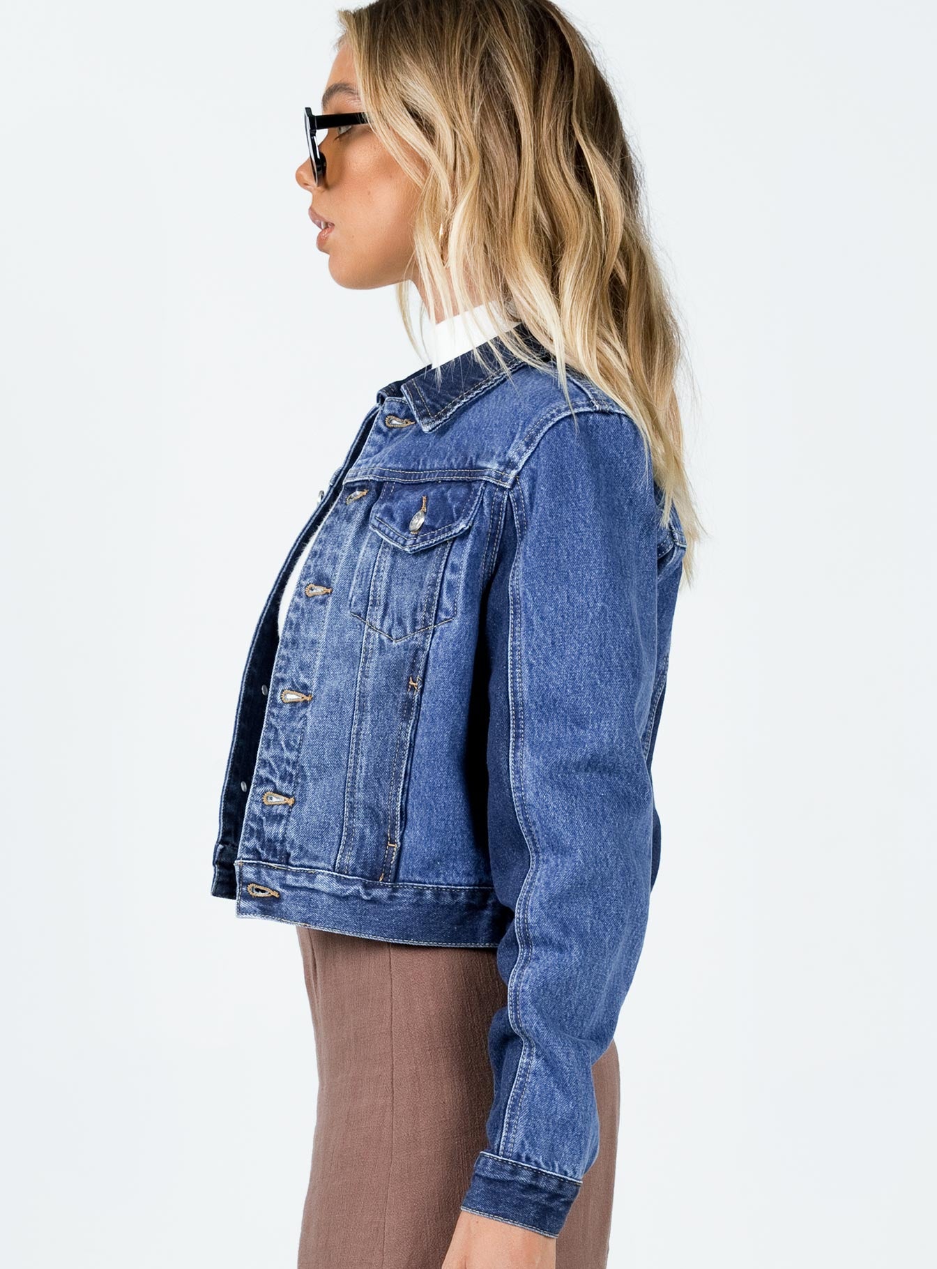 Skinner Denim Jacket-Oh Mollys