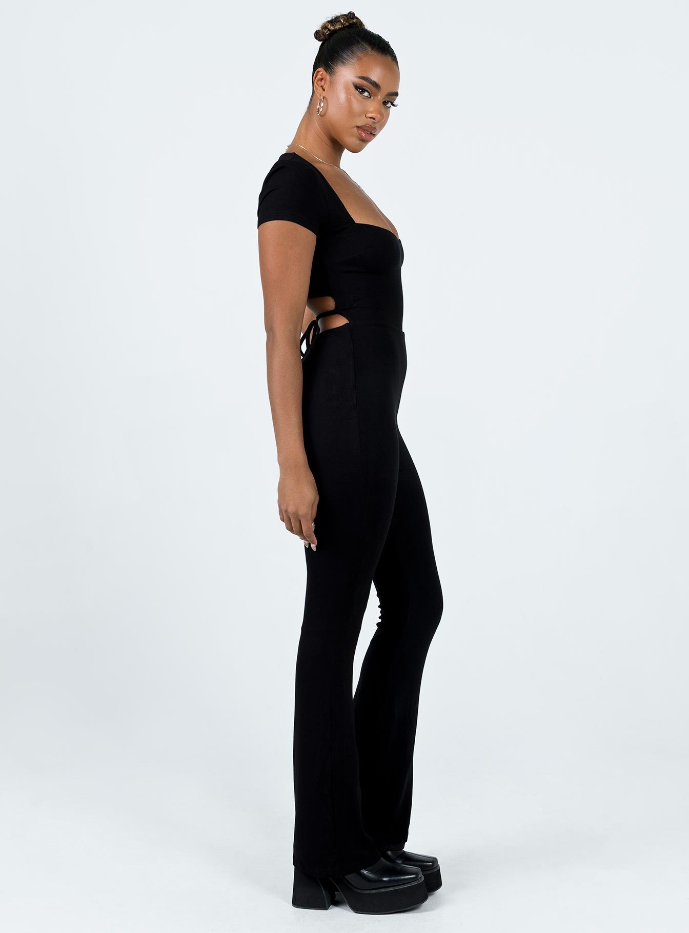 Salma Jumpsuit Black-Oh Mollys