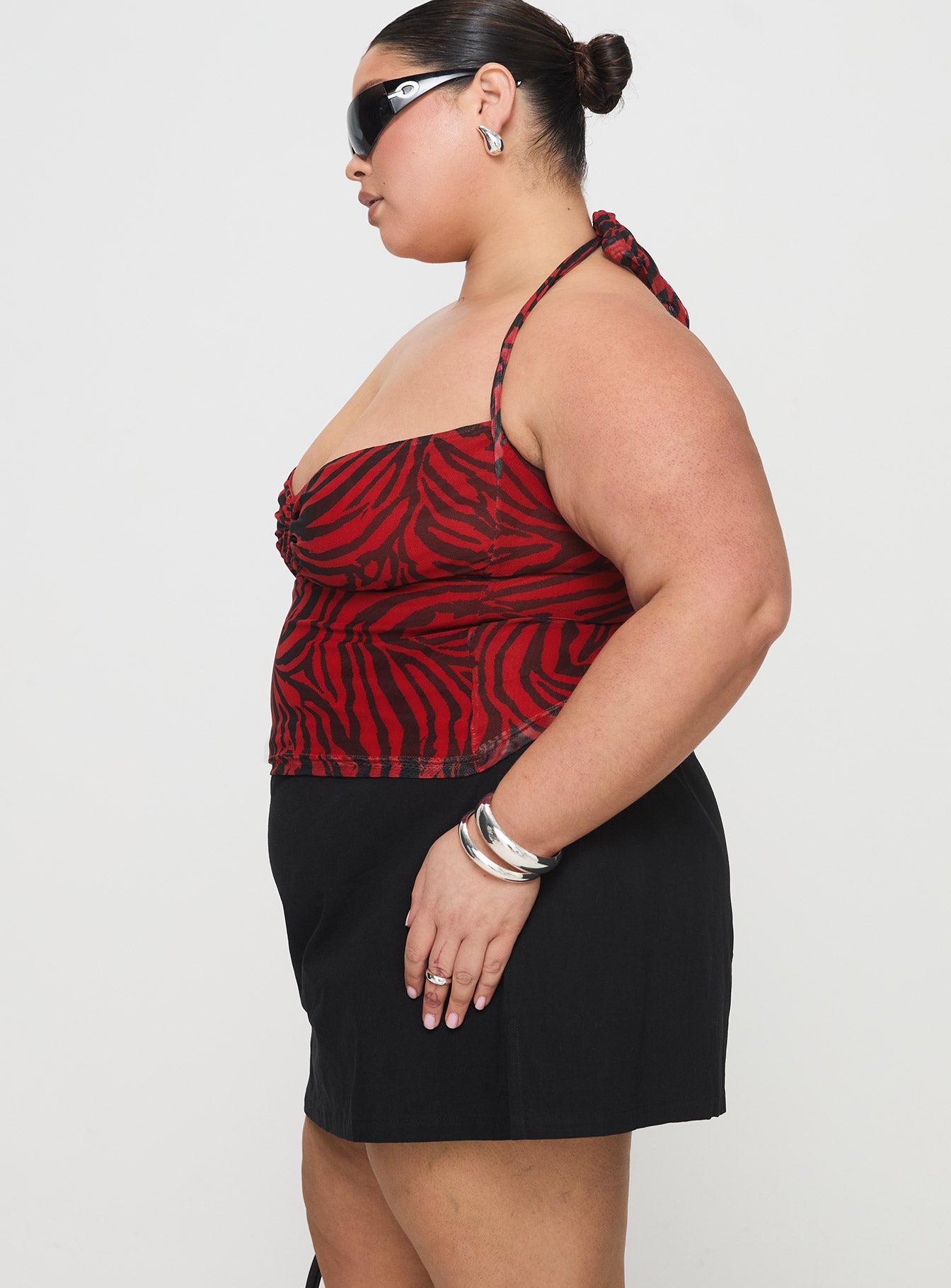 Gigi Skort Black Curve-Oh Mollys