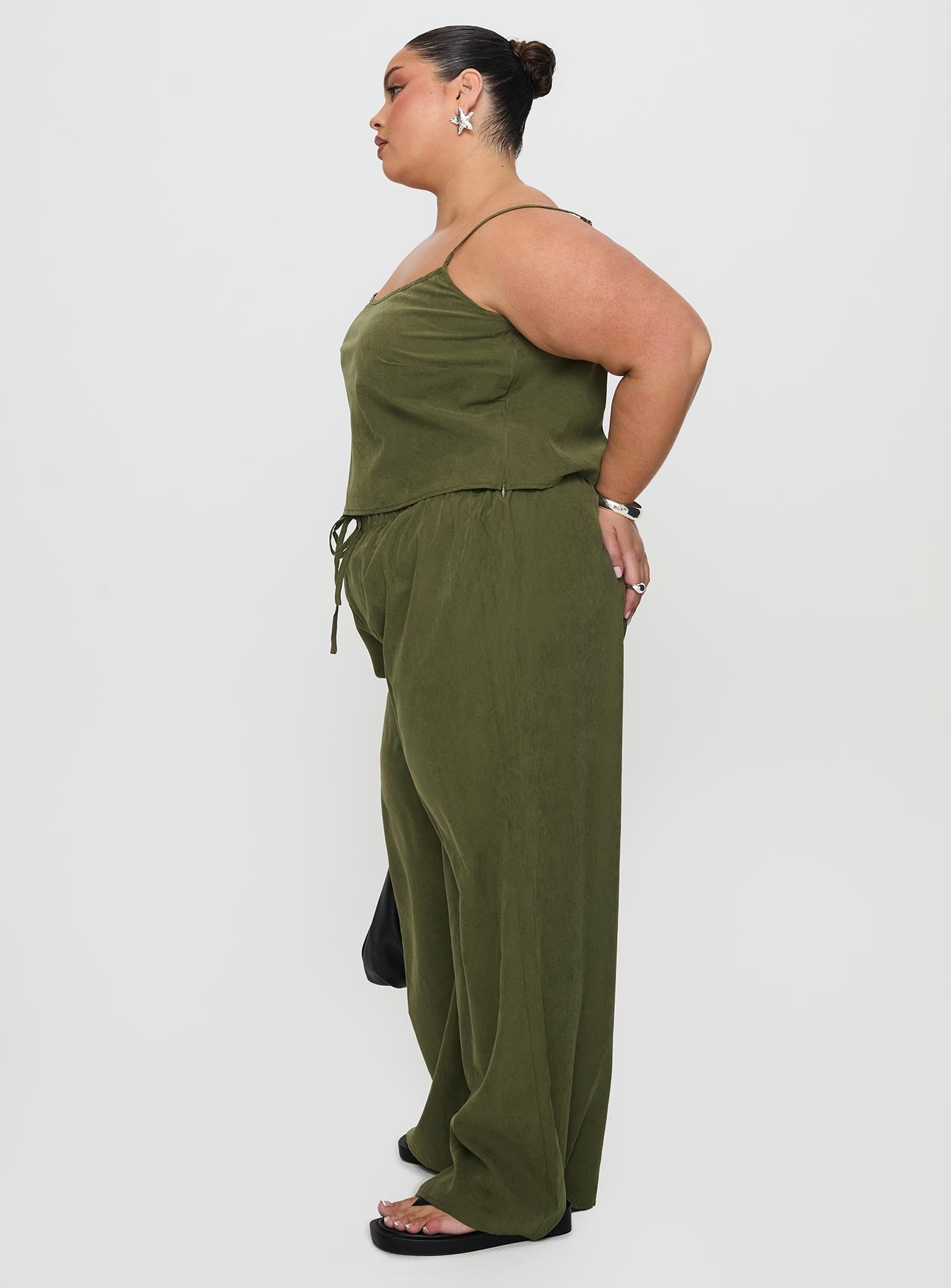 Paigey Set Khaki Curve-Oh Mollys