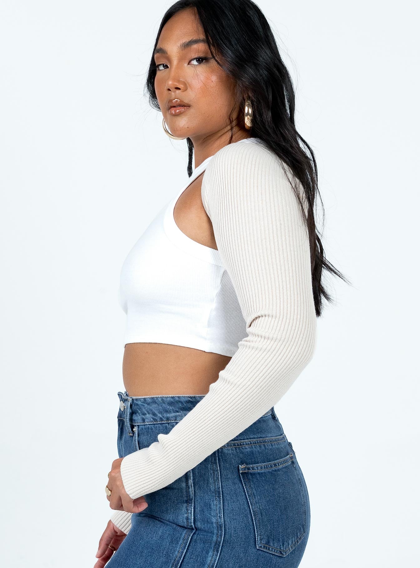 See Through You Bolero Brown-Oh Mollys