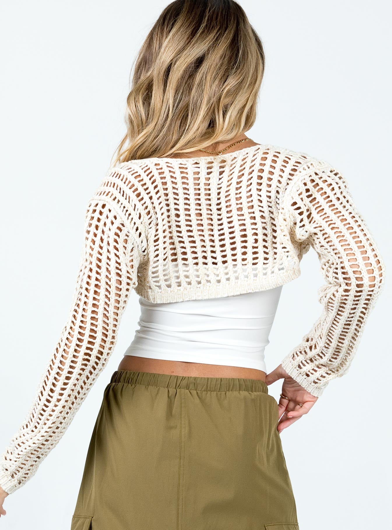 Rosanna Bolero Beige-Oh Mollys