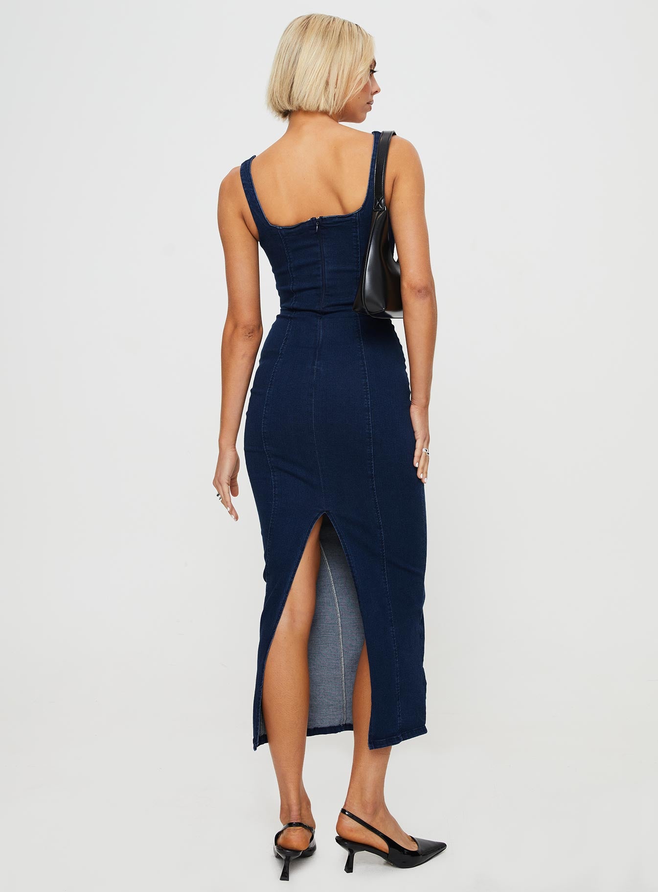 Hollas Maxi Dress Blue-Oh Mollys