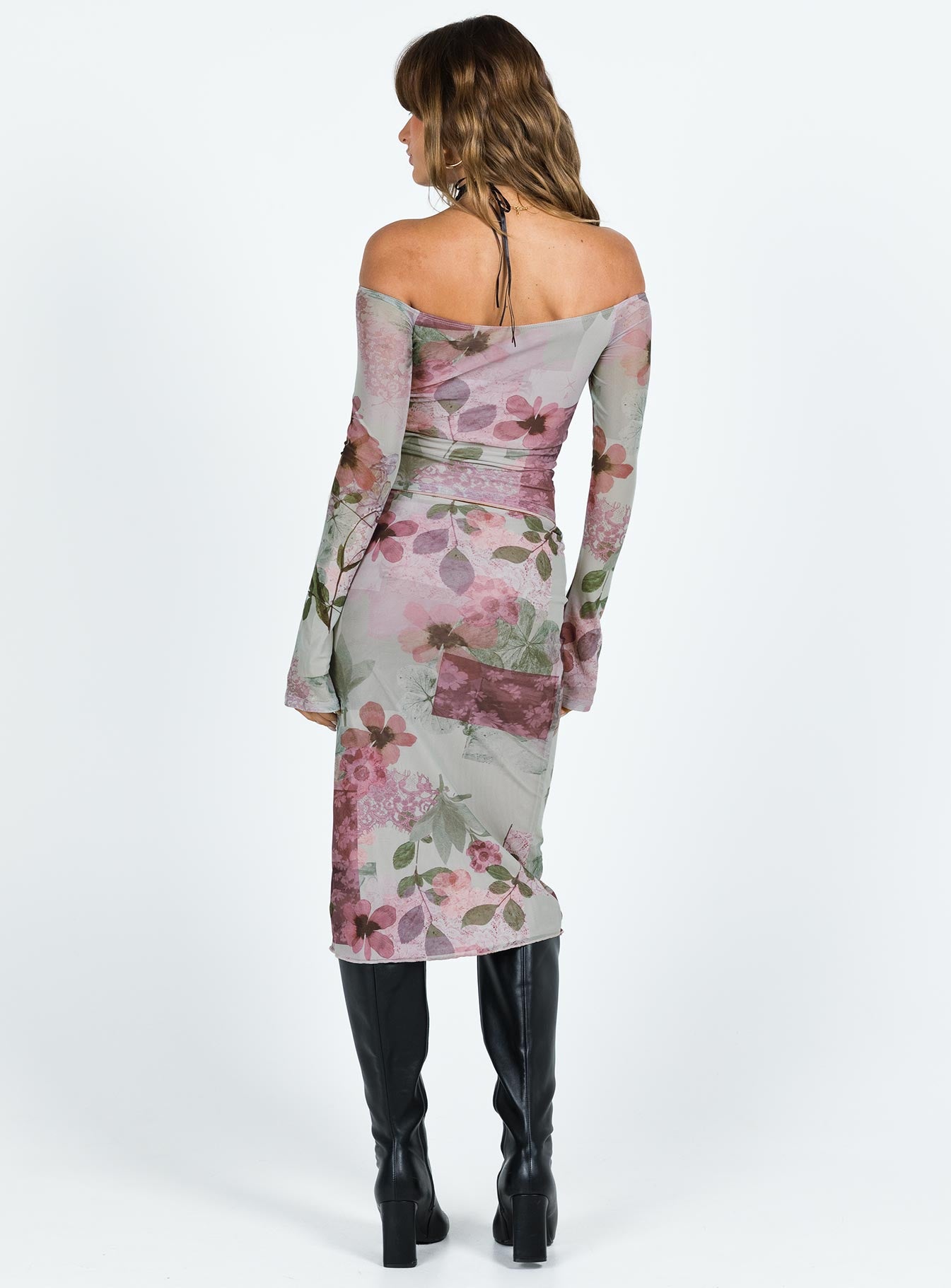 Rujha Midi Skirt Mesh Multi-Oh Mollys