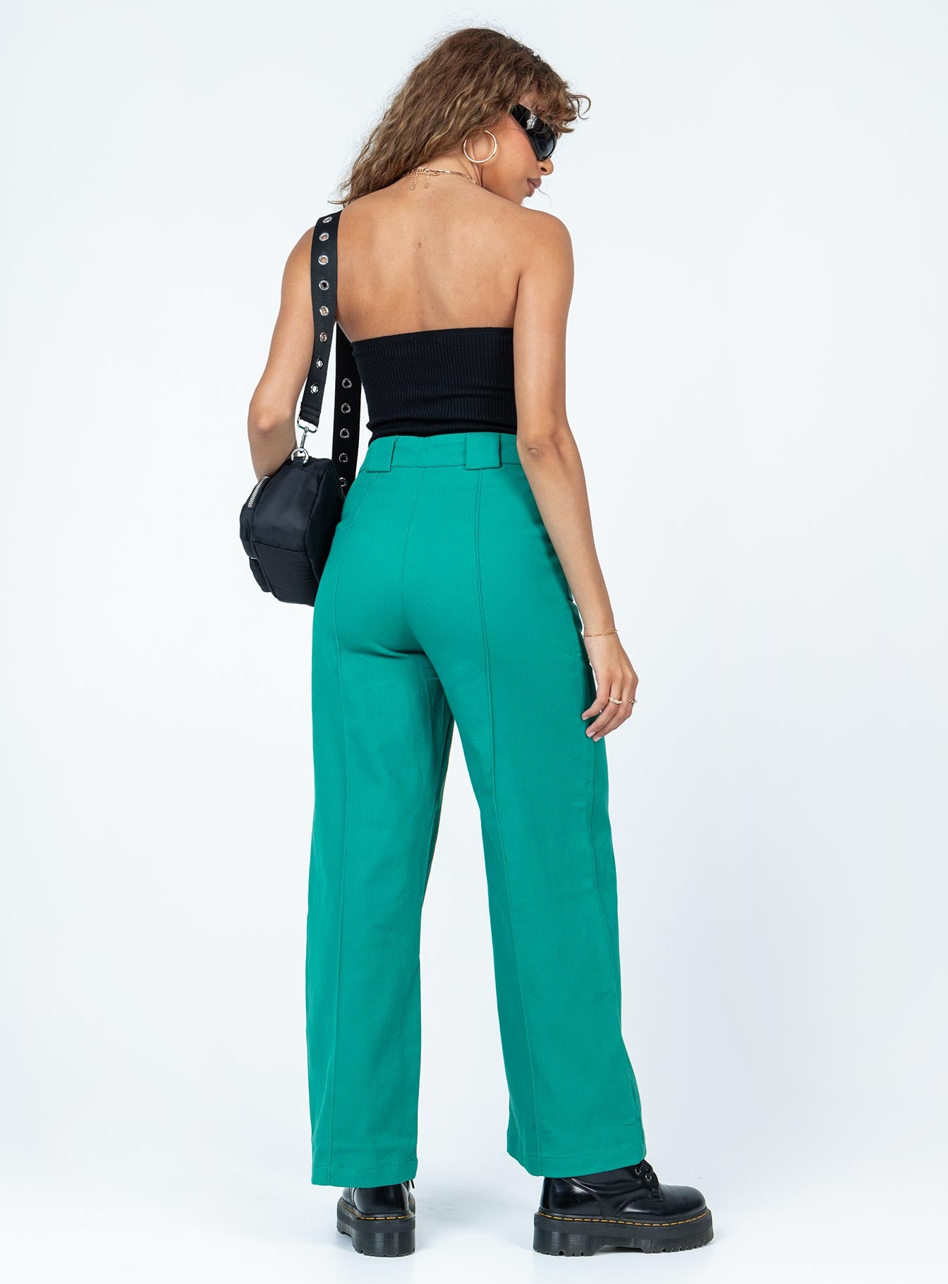 Rubie-Jane Pants Green-Oh Mollys